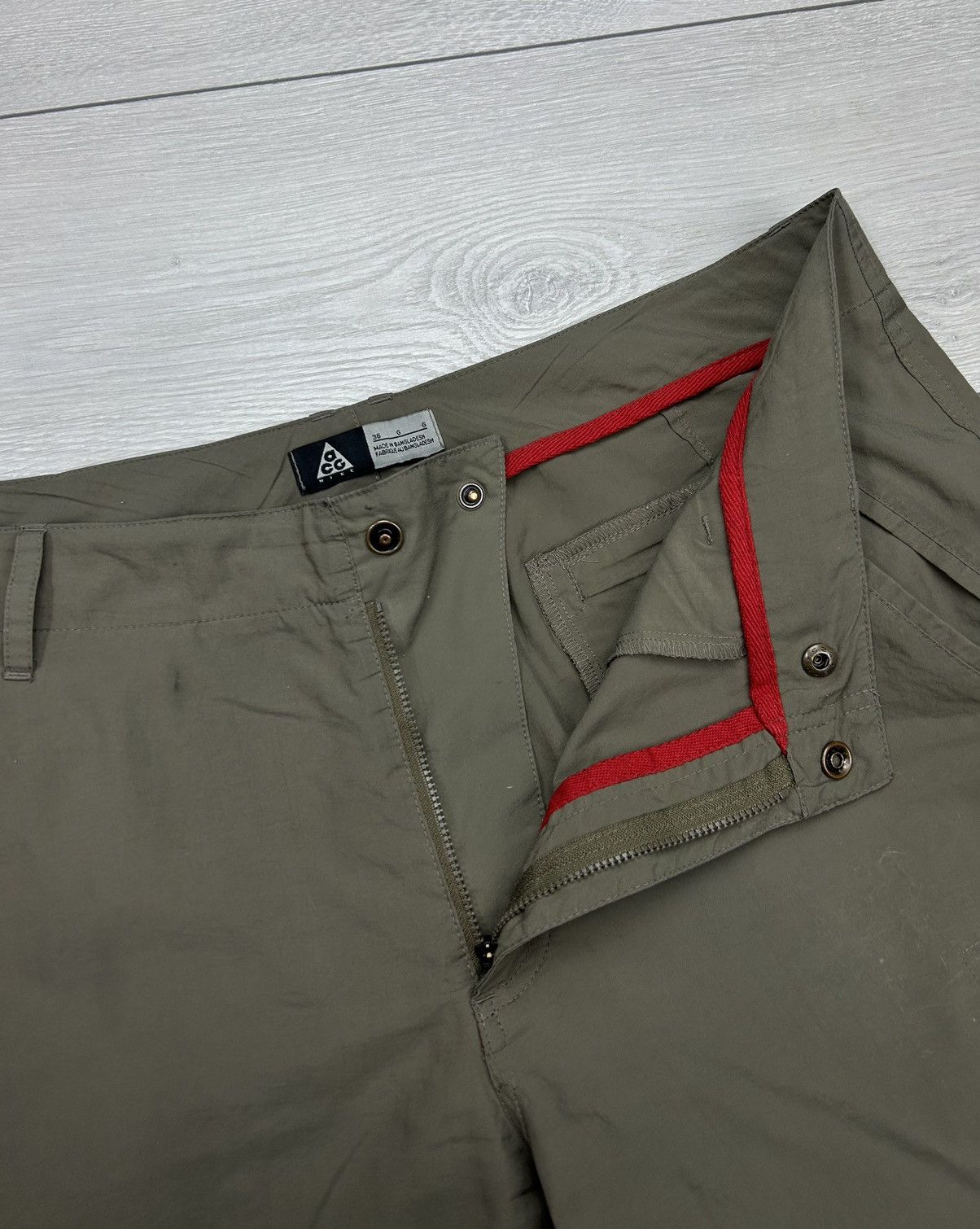 Nike ACG × Vintage Nike ACG Vintage Cargo Pant Size XL Size US 36 / EU 52 - 3 Thumbnail