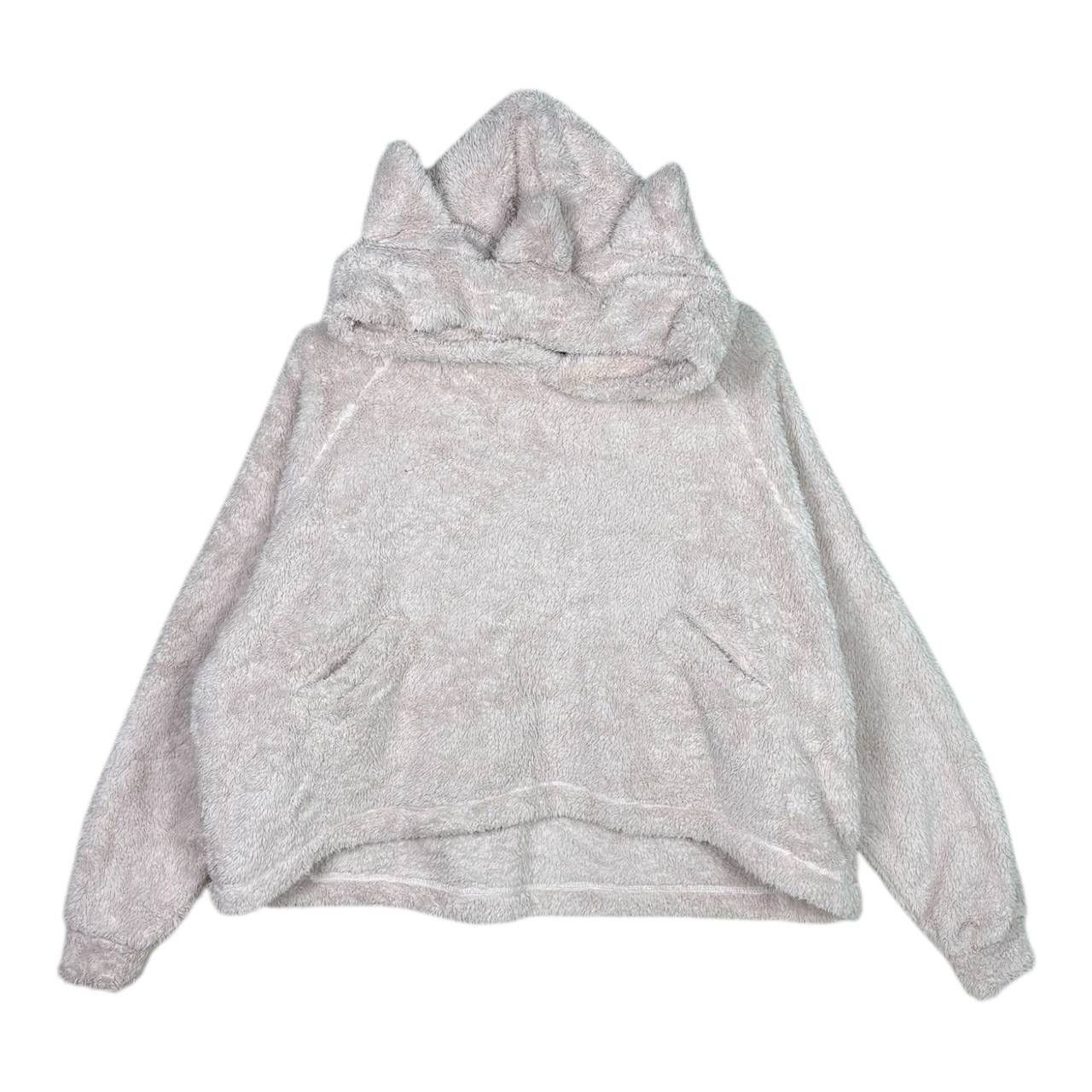 GU × Undercover GU x Undercover Baggy Sherpa Fleece Hoodie Boxy Pink S Size US S / EU 44-46 / 1 - 1 Thumbnail