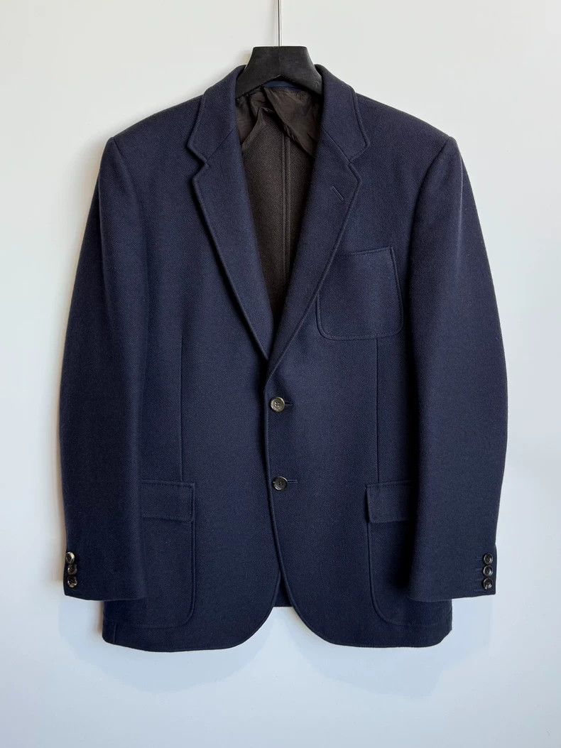 Gucci Gucci Pure cashmere dark blue suit Size 50R - 1 Thumbnail