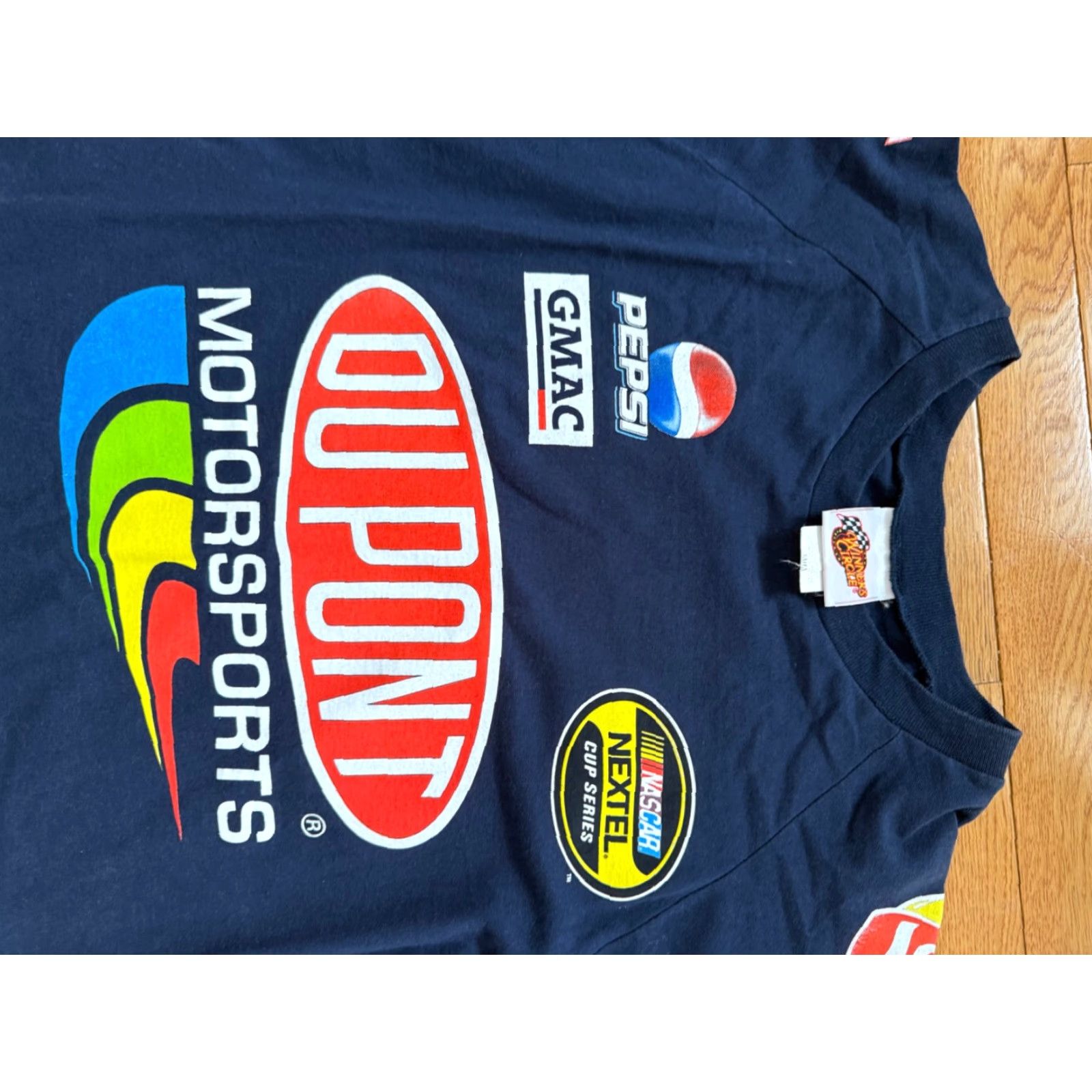NASCAR VINTAGE Winners Circle NASCAR T-Shirt Men M Blue Double-Sided Graphic Print Jeff Gordon 2000s Racing Cars 90s Theme Size US M / EU 48-50 / 2 - 3 Thumbnail
