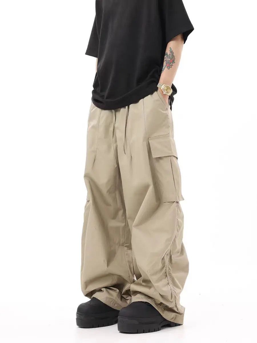 Designer × Japanese Brand Vintage Streetwear Hip Hop Loose Casual Pants Size US 33 - 1 Thumbnail