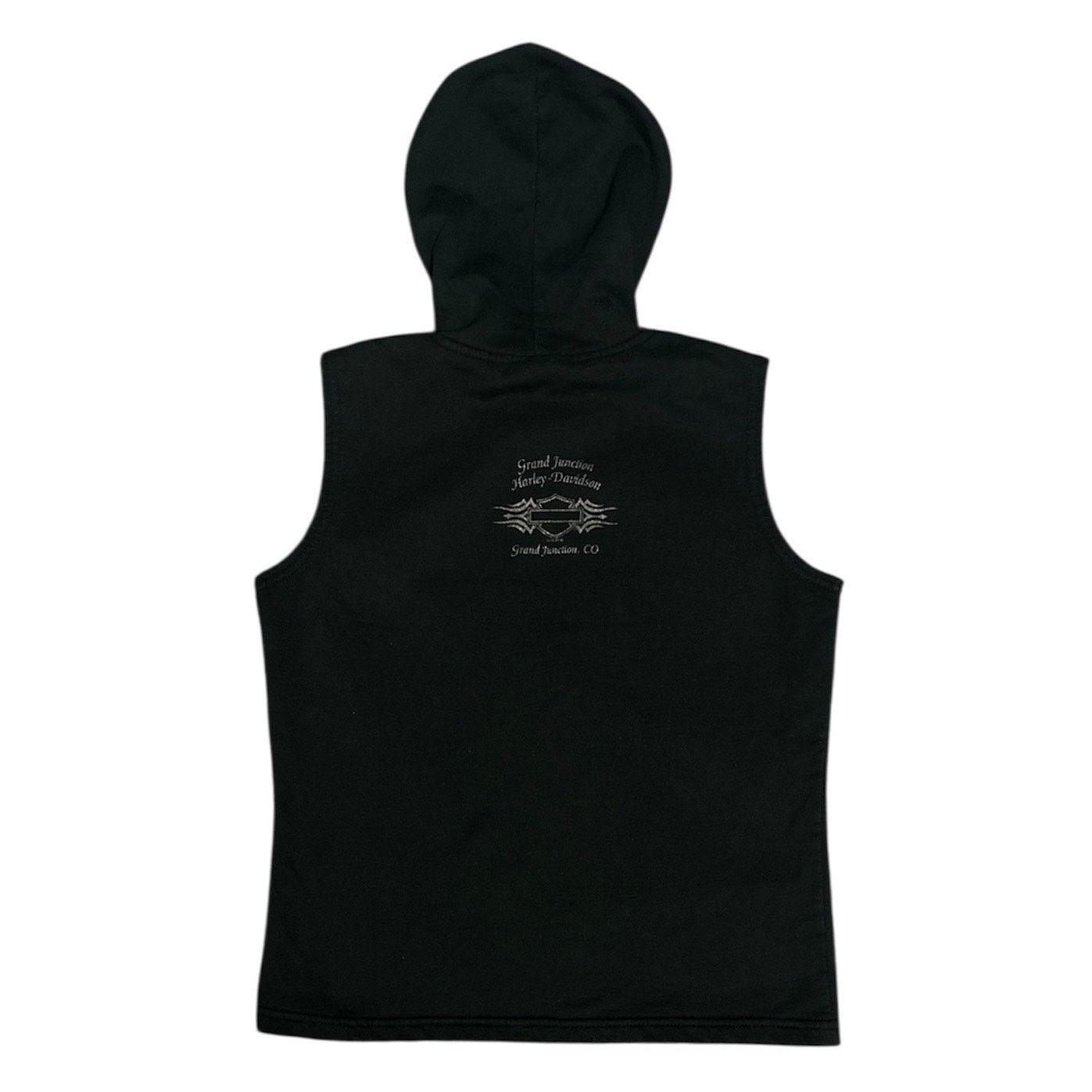 Harley Davidson Vintage Harley Davidson Grand Junction Hoodie Vest Size M / US 6-8 / IT 42-44 - 2 Thumbnail