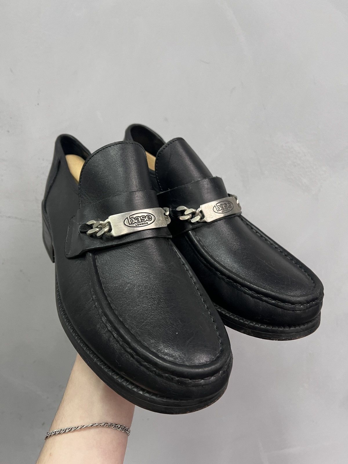 Hedi Slimane Chain avant garde gothic loafers hedi slimane style y2k Size US 10 / EU 43 - 1 Thumbnail