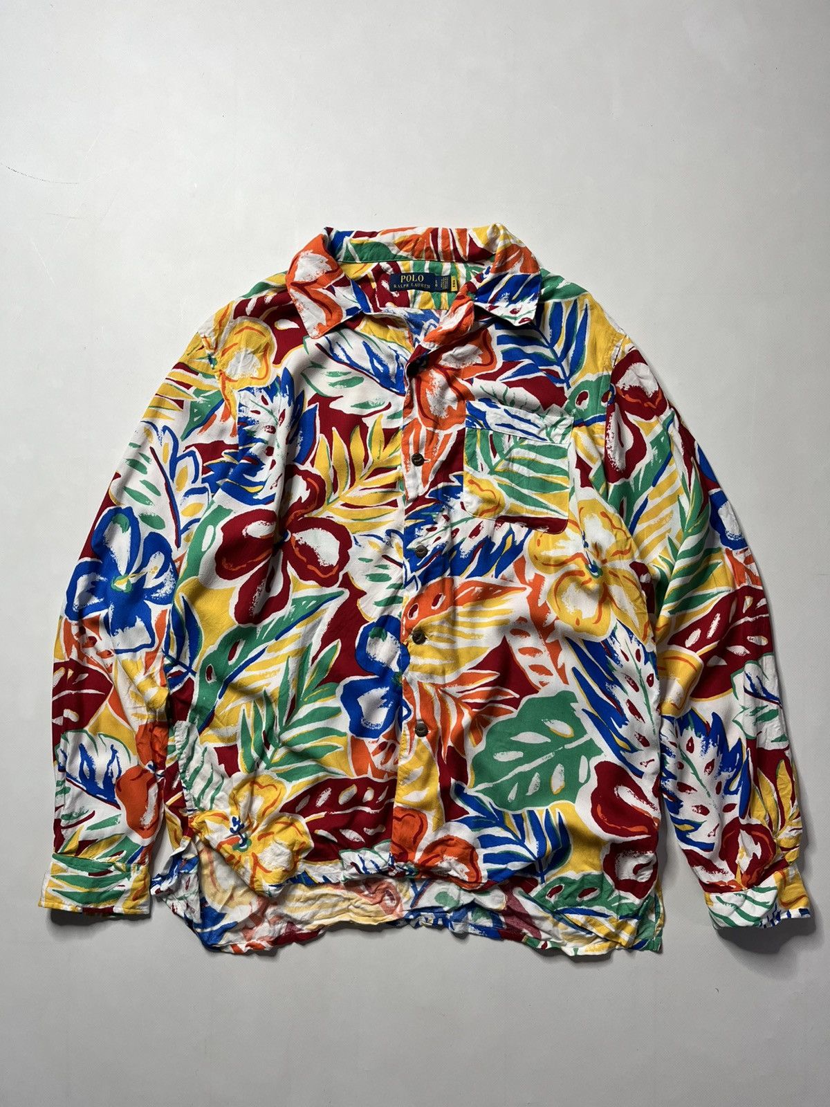 Polo Ralph Lauren Polo Ralph Lauren shirt button up floral print Size US L / EU 52-54 / 3 - 1 Thumbnail