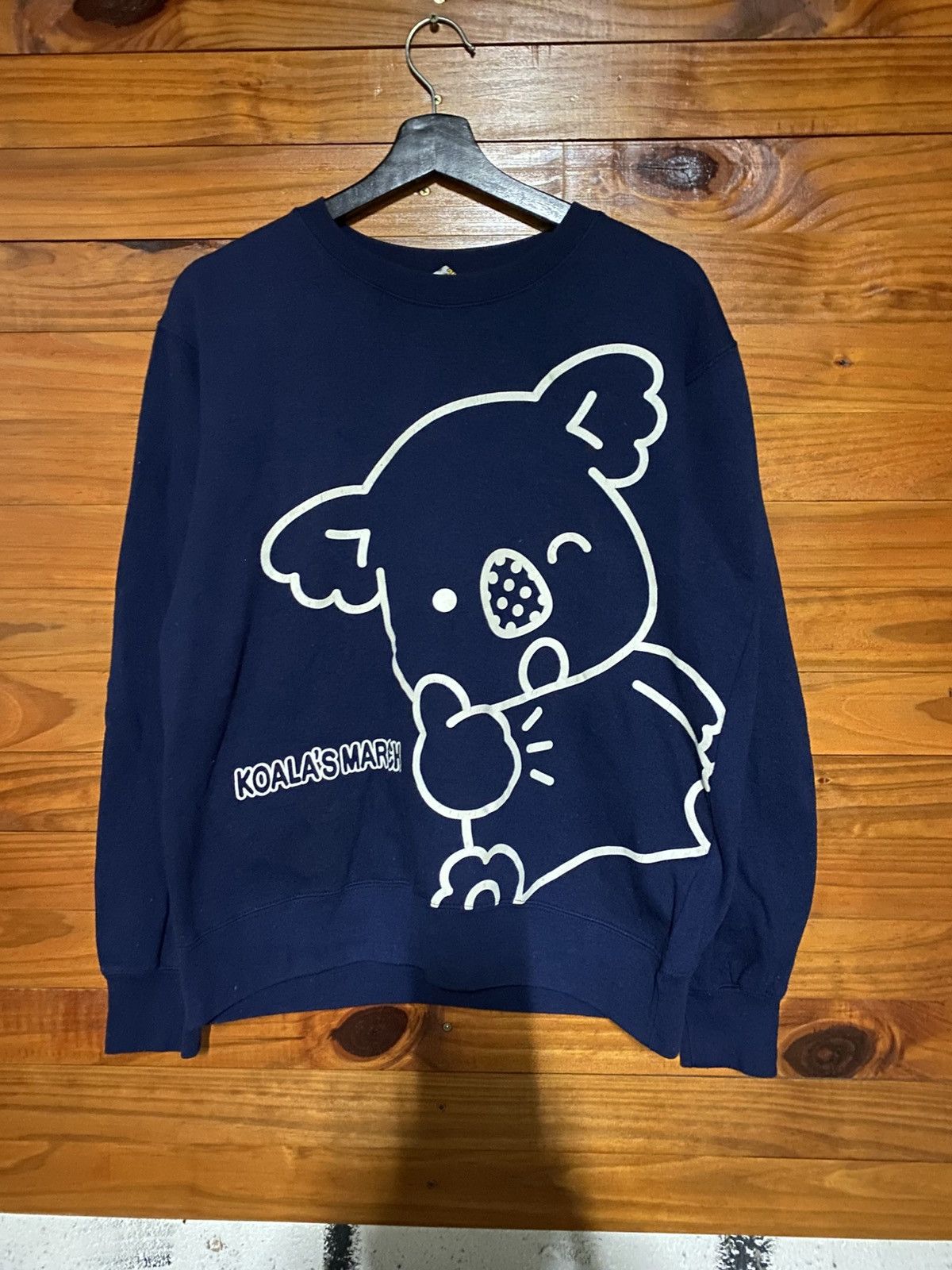 Vintage Vintage Koala’s March Cartoon Sweatshirt Navy Blue Japanese Size US M / EU 48-50 / 2 - 3 Thumbnail