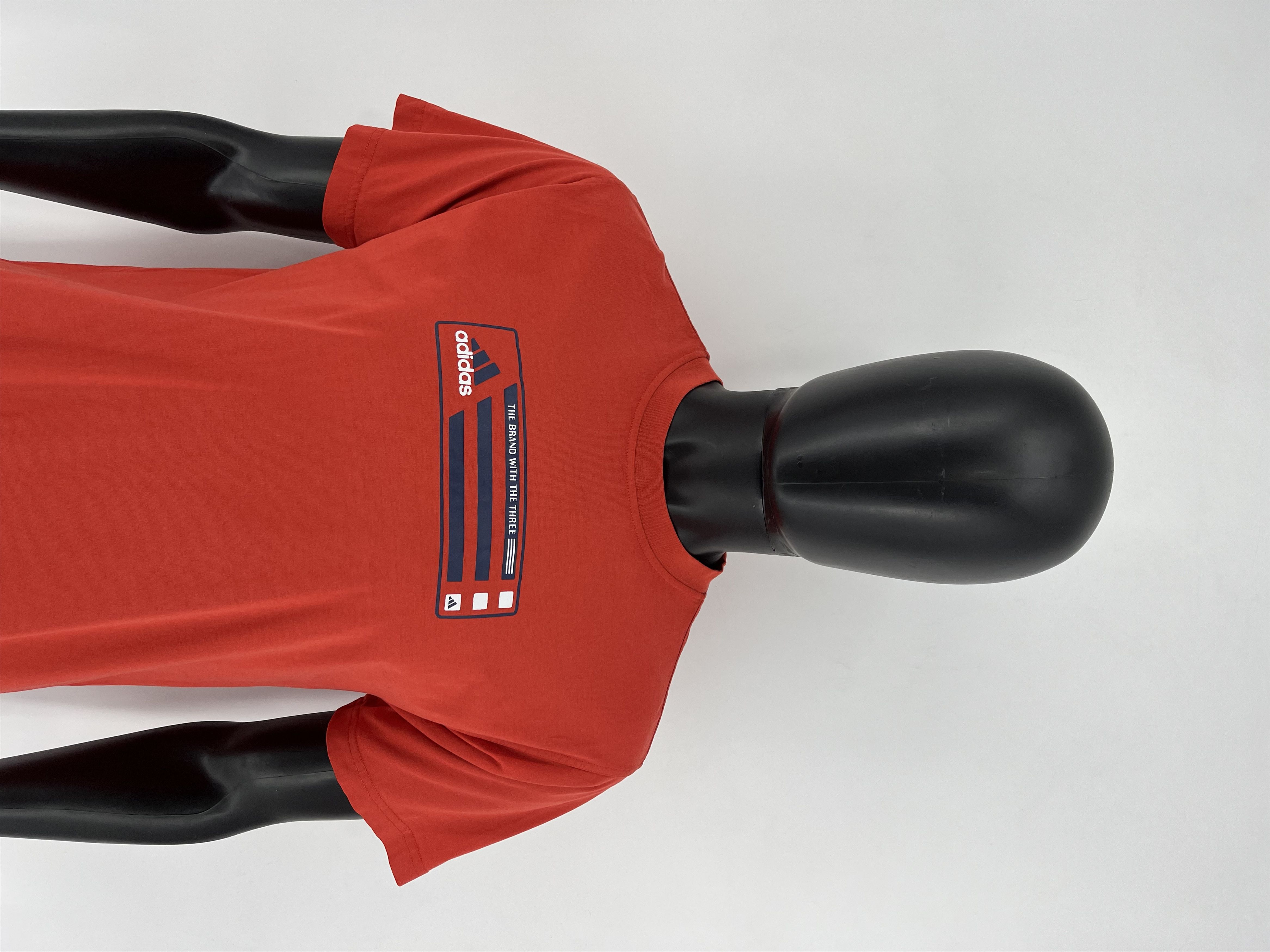 Adidas Vintage Y2K Adidas T-Shirt Big Logo Size US XL / EU 56 / 4 - 1 Thumbnail