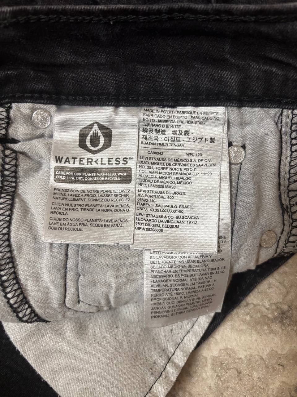 Levi's Vintage Levi's 510 jeans in black, W32 L 34 Size US 32 / EU 48 - 13 Thumbnail