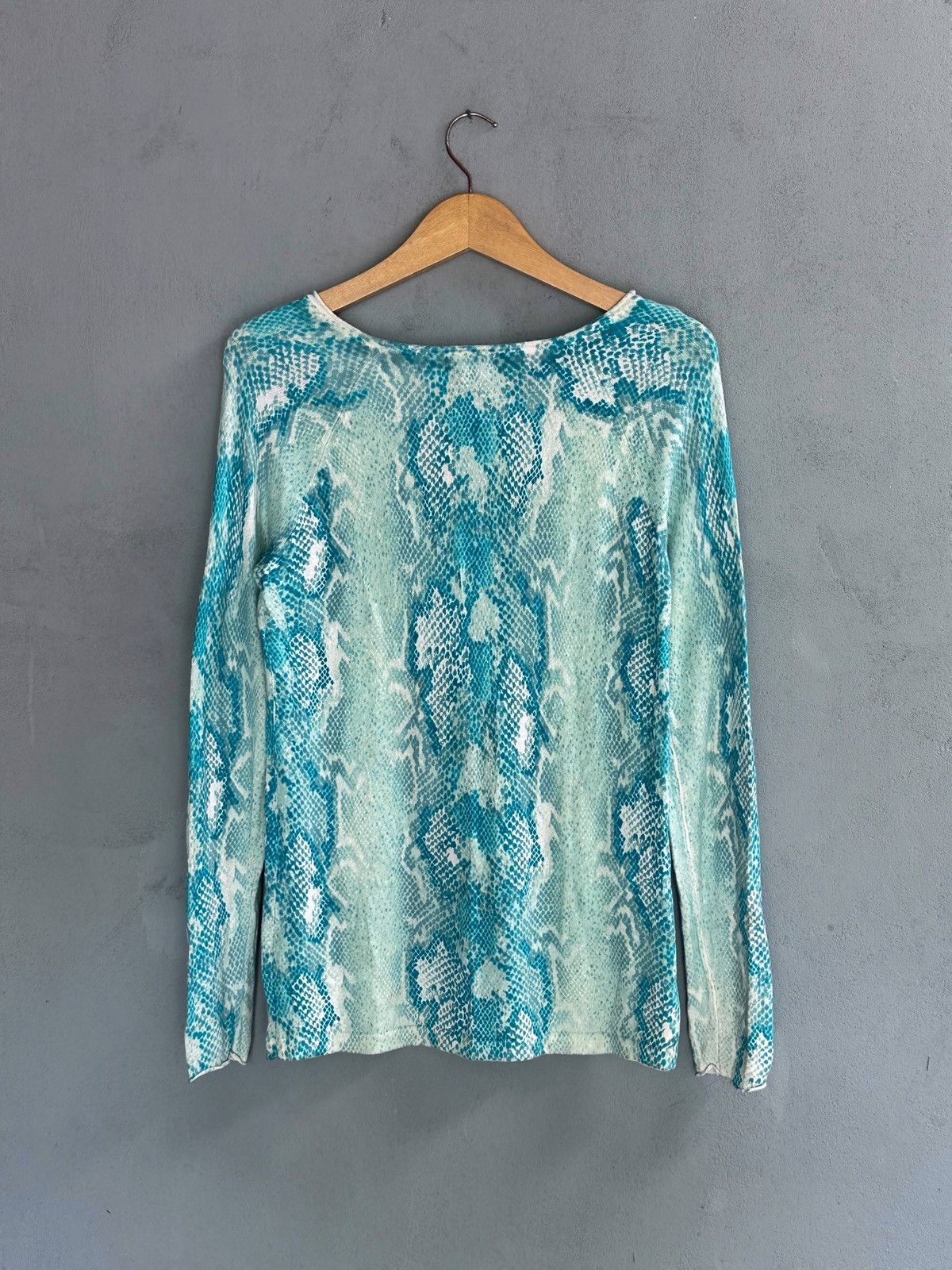 Hysteric Glamour Japanese Oldnavy Snakeskin Mesh Long Sleeve Size US S / EU 44-46 / 1 - 2 Thumbnail