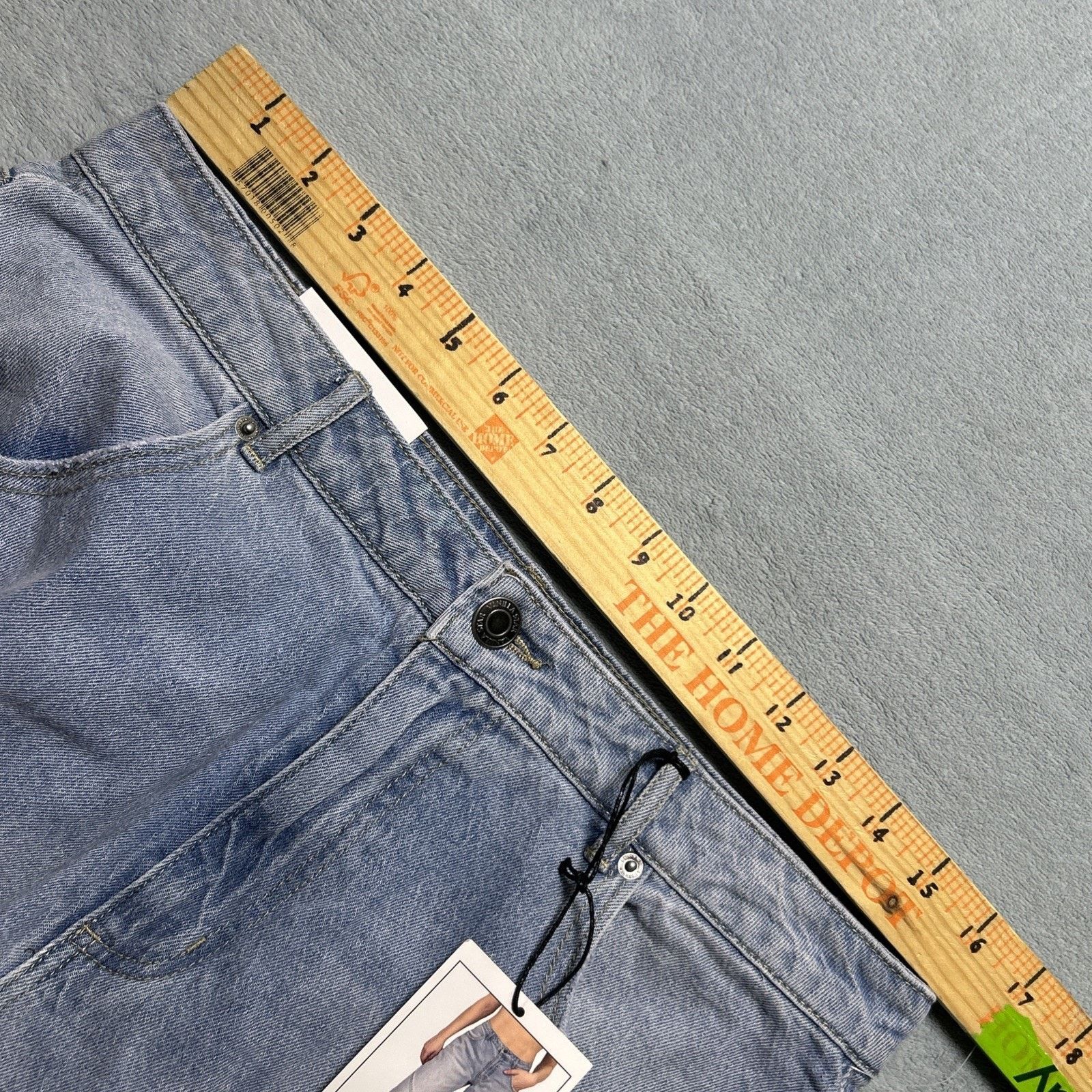 JNCO Patchwork Beyond Baggy Jeans Womens 11 - 32x30 Wide Hamilton Size 32" / US 10 / IT 46 - 9 Thumbnail