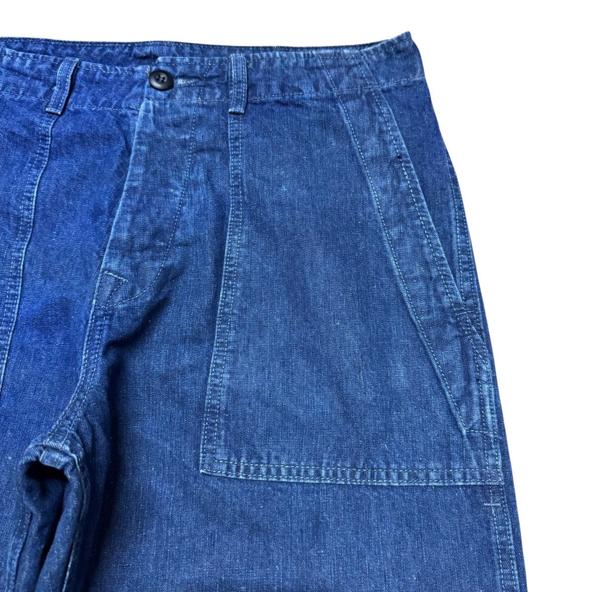 Imogene + Willie Imogene + Willie Denim Fatigue Pants Size US 34 / EU 50 - 5 Thumbnail