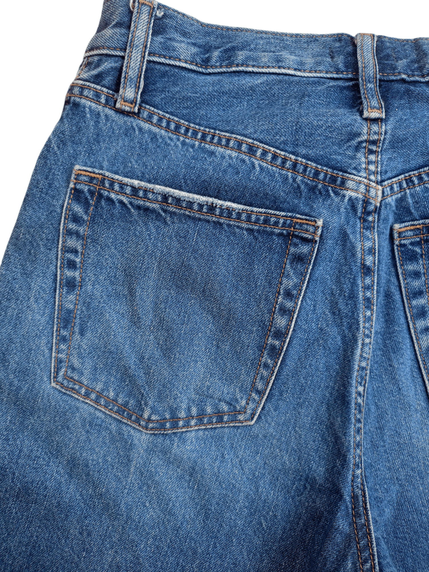 Kaihara Denim × Uniqlo × Vintage UNIQLO Regular, Straight Cut Vintage Denim Size 24" / US 00 / IT 34 - 21 Thumbnail