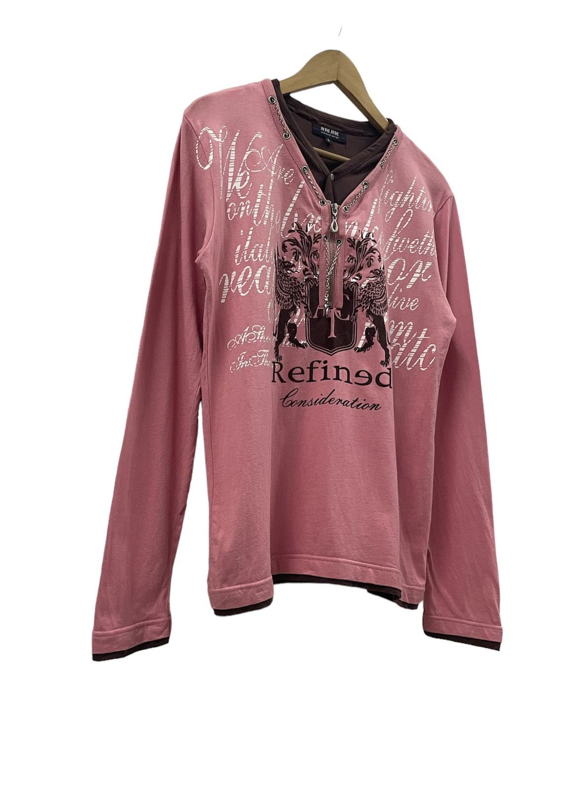 Hysteric Glamour × If Six Was Nine × Japanese Brand In The Attic Japan Neklace Poem Tshirts Size US M / EU 48-50 / 2 - 3 Thumbnail