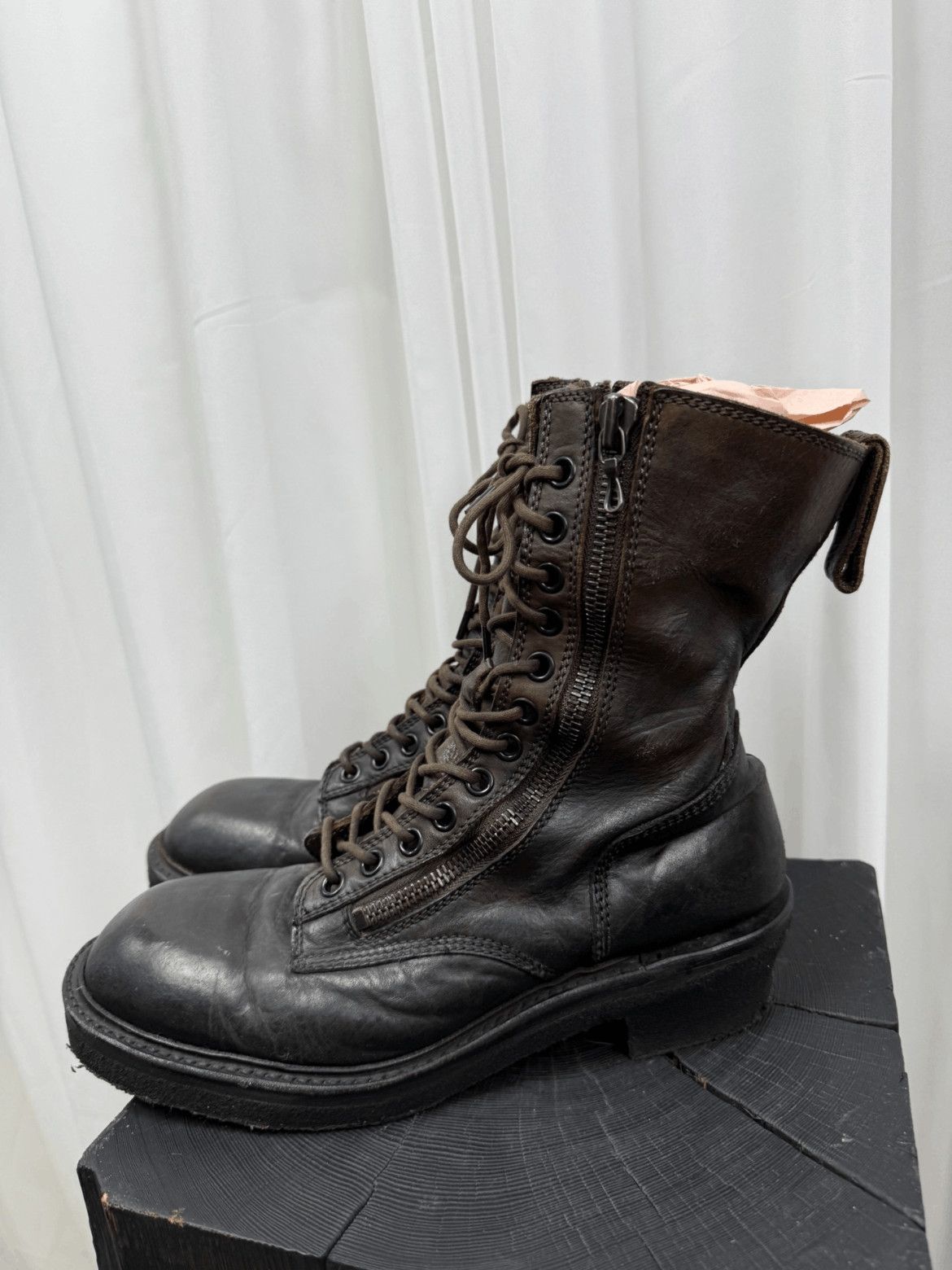 Julius Sz 2 Julius Double Zip Combat Boots-2505 Size US 9 / EU 42 - 2 Thumbnail