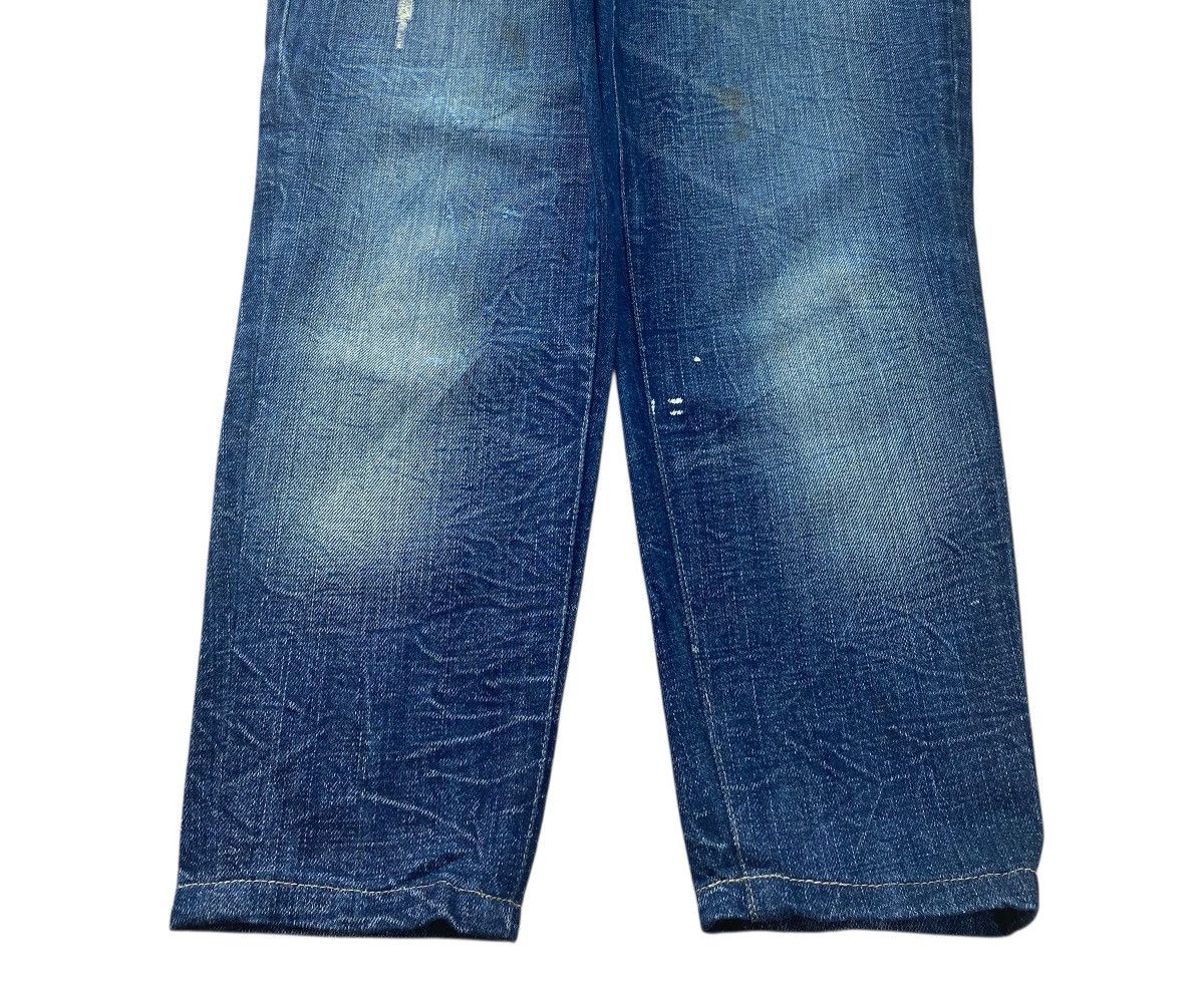Dsquared2 Dsquared2 Faded Wash Distressed Style Skinny Leg Jeans Size US 33 - 5 Thumbnail
