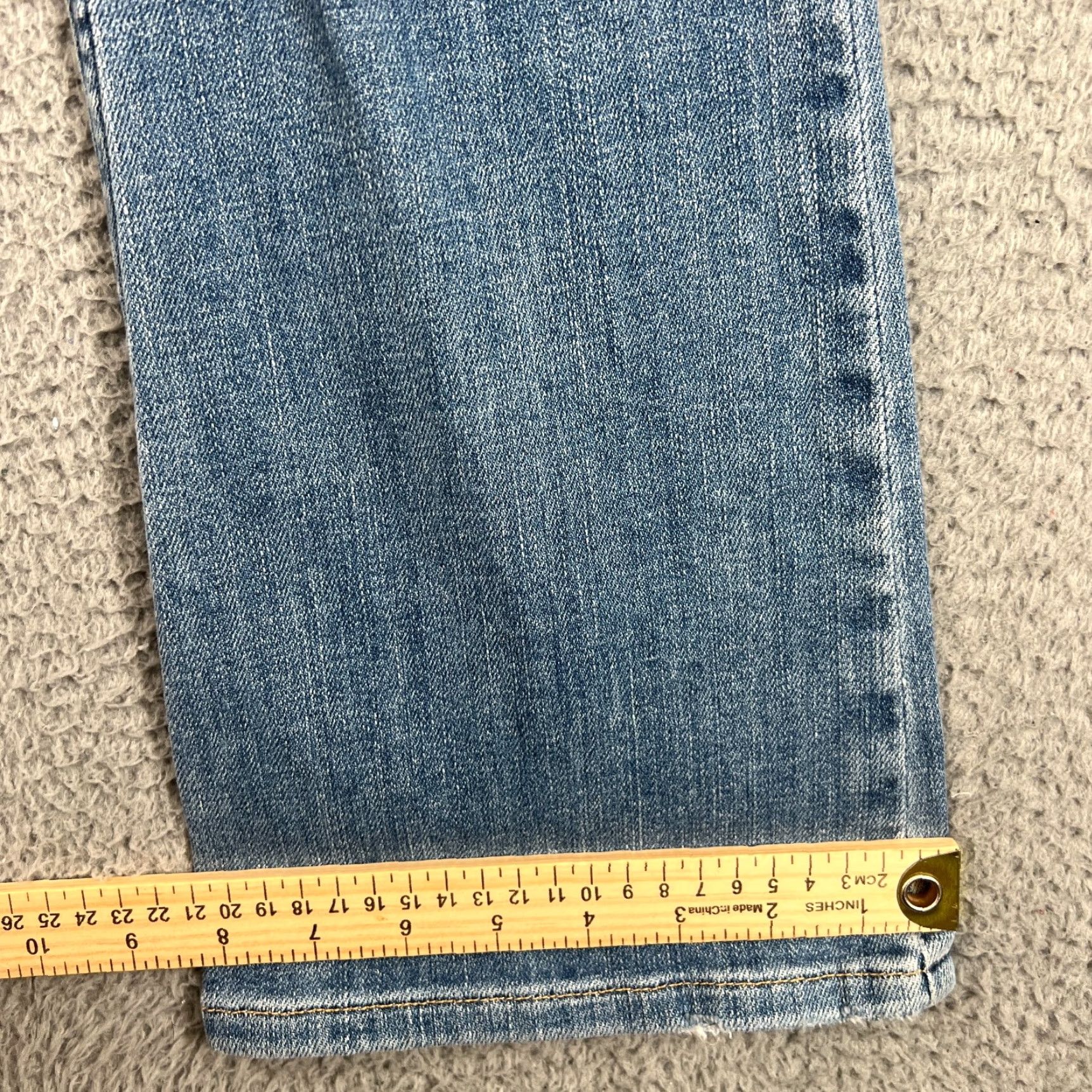 Free People Free People Jeans Womens 26 Blue Flare Mid Rise Denim Boho Stretch Regular Inseam 31 Modern Vintage: No Womens Size 26" / US 2 / IT 38 - 5 Thumbnail