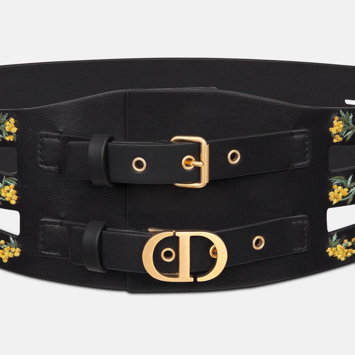 Dior o1bcso1str0126 Size:OS/30 Montaigne Corset Belt in Black Size ONE SIZE - 3 Thumbnail