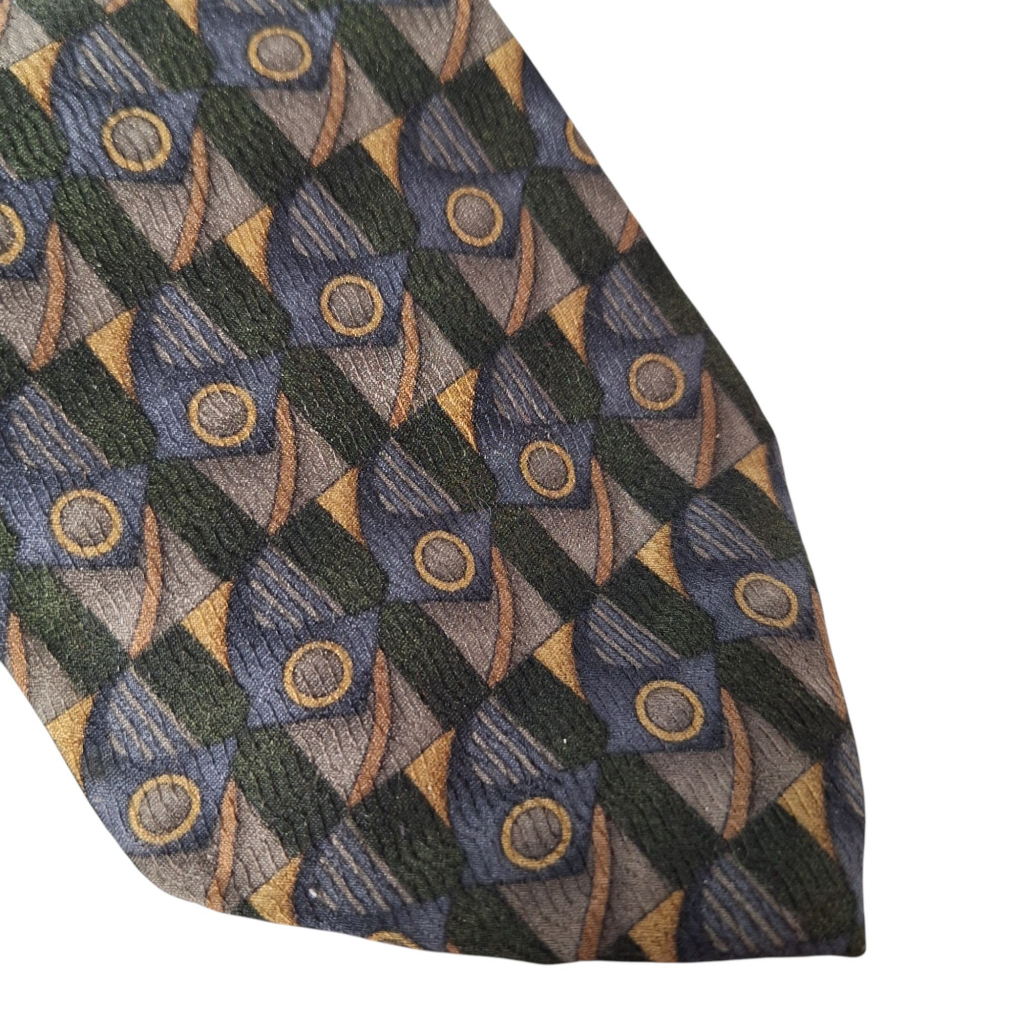 Other Cocktail Collection Vodka Silk Tie One Size Microscope Geome Size ONE SIZE - 3 Thumbnail