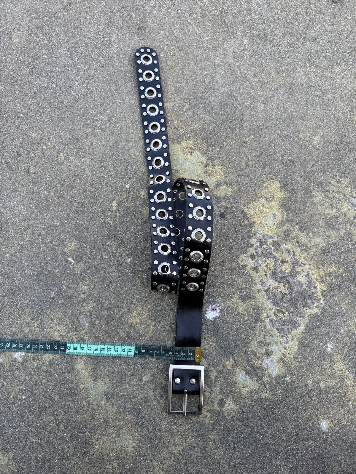 Vintage Studed Belt With One Prong Design Size ONE SIZE - 3 Thumbnail
