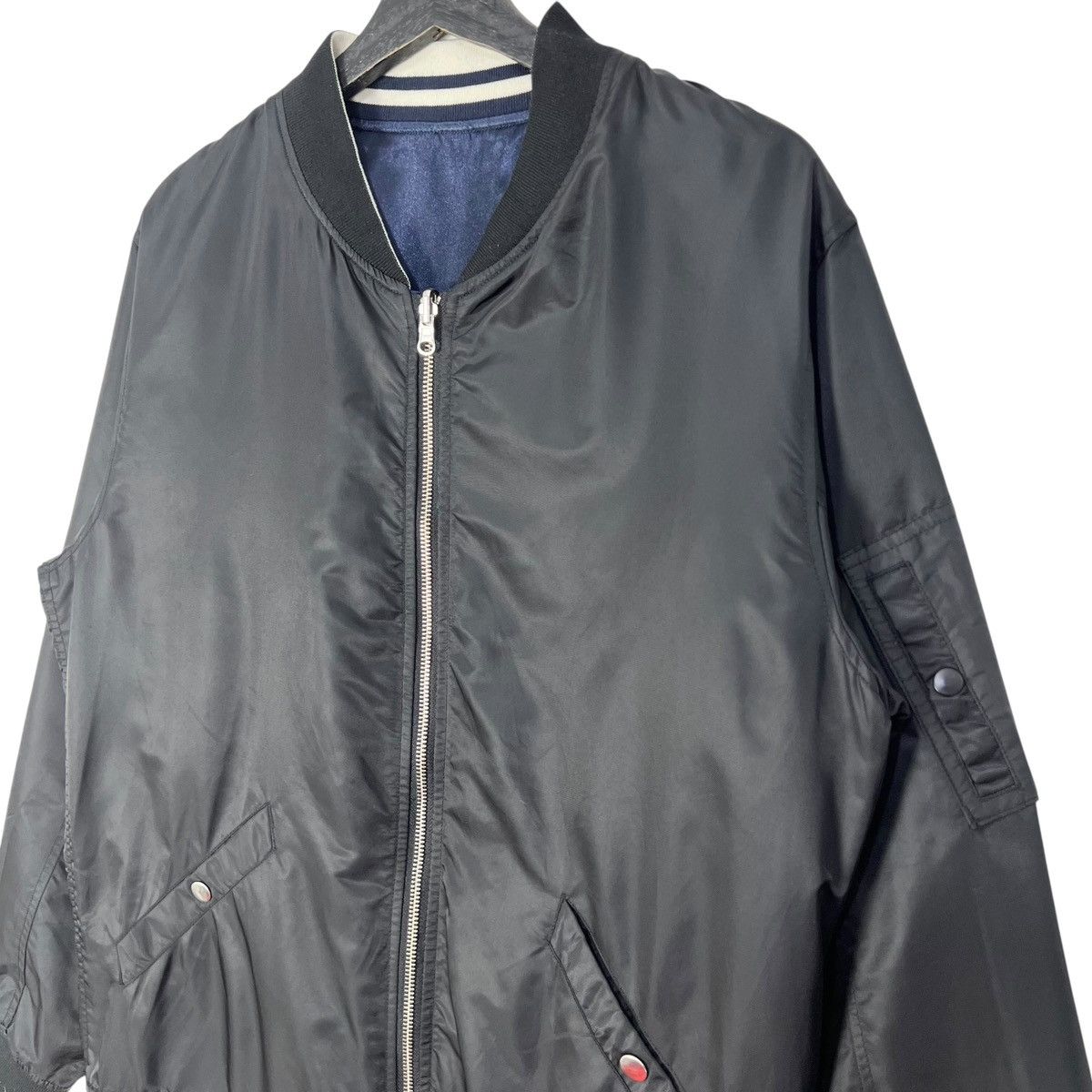 Japanese Brand Back Number Reversible Sukajan Souvenir Jacket Size US XL / EU 56 / 4 - 11 Thumbnail