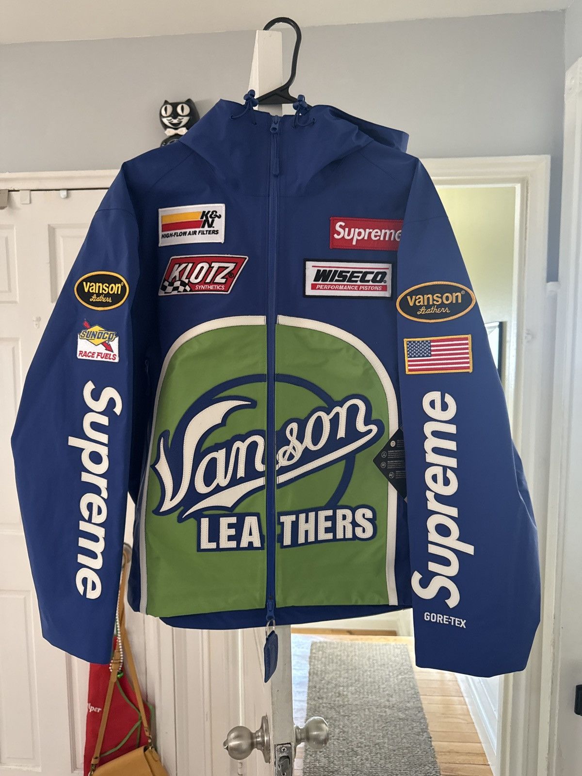 Supreme × Vanson Leathers Supreme Vanson Shell Jacket Size US M / EU 48-50 / 2 - 1 Thumbnail