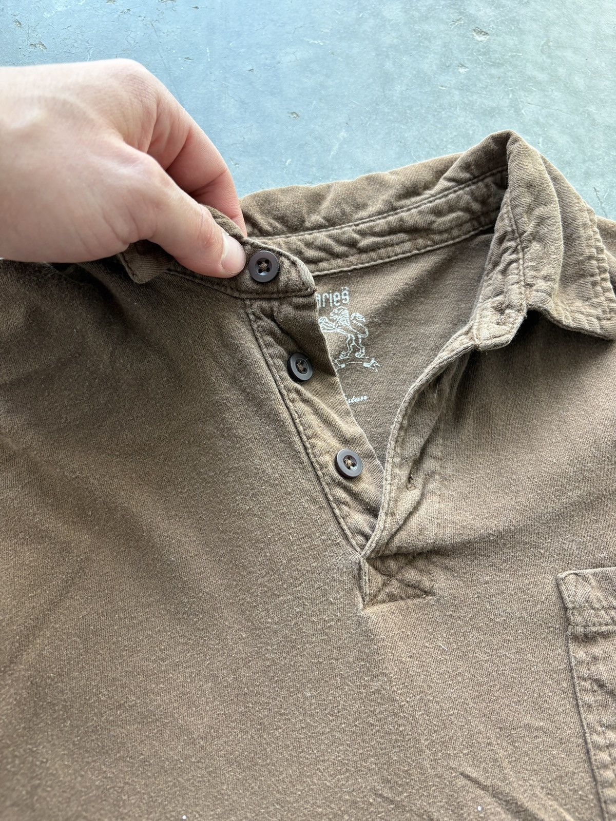 Vintage Vintage Y2K No Boundaries Polo Shirt Grunge Skater Style Size US L / EU 52-54 / 3 - 5 Thumbnail