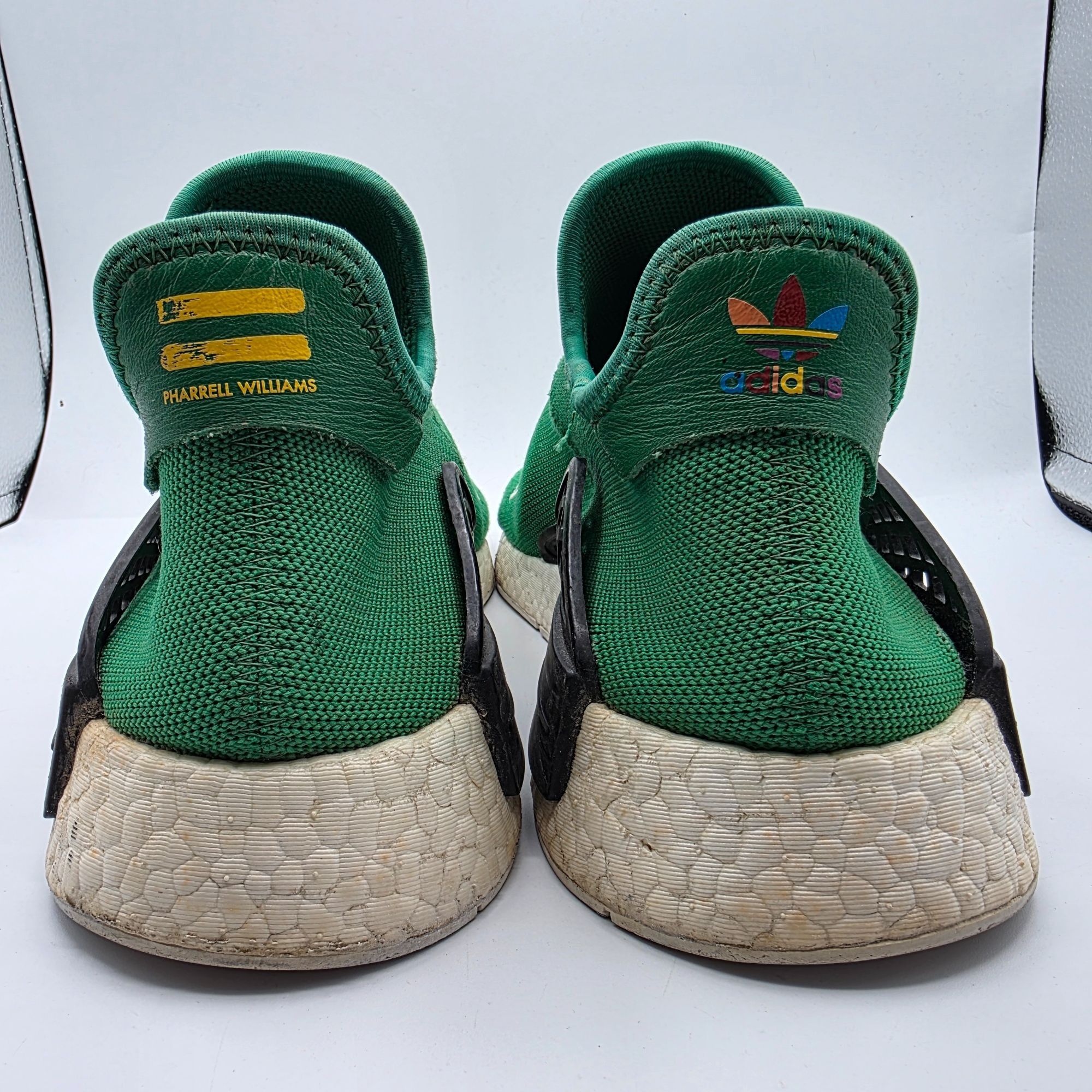 Adidas × Pharrell Adidas Pharrell x NMD Human Race Green Mens Size 9 Sneaker S Size US 9 / EU 42 - 5 Thumbnail