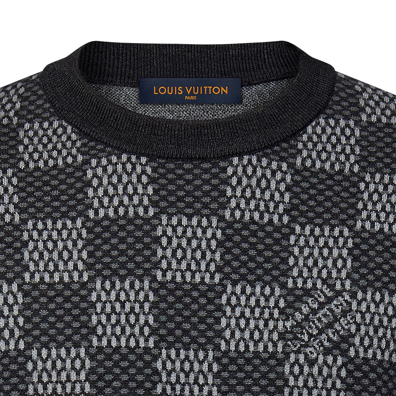 Louis Vuitton Damier Wool Crewneck Size US S / EU 44-46 / 1 - 2 Thumbnail