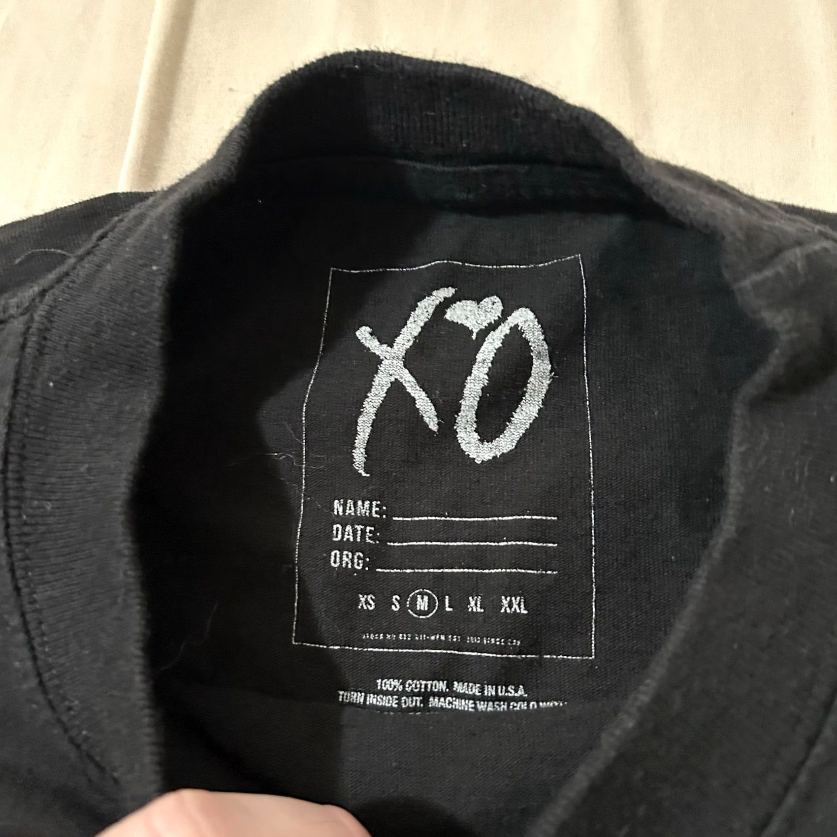 Vintage The Weekend After Hours Til Dawn 2022 Global Stadium Tour Long Sleeve Shirt M Mens Black Regular Shirt Size US M / EU 48-50 / 2 - 4 Thumbnail
