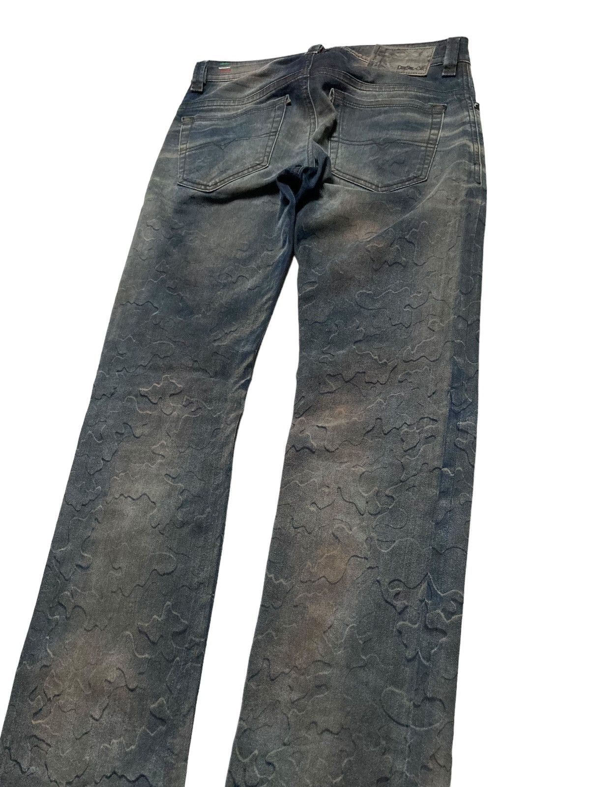 Diesel × Japanese Brand Vintage y2k Diesel Jeans Distressed Denim Faded Washed Size US 28 / EU 44 - 6 Thumbnail