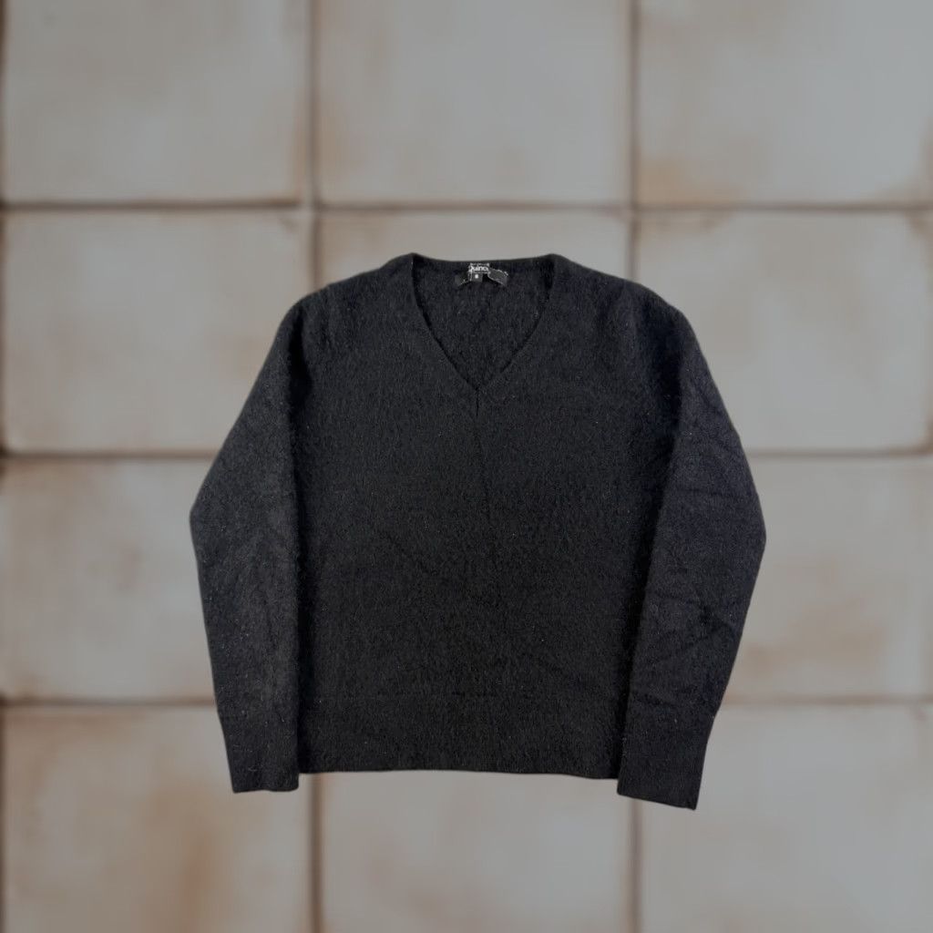 Quince Quince Sweater Womens Small Crew Neck Knit Cashmere Black Long Sleeve Pullover Lightweight Classic Preppy Size S Size S / US 4 / IT 40 - 1 Thumbnail
