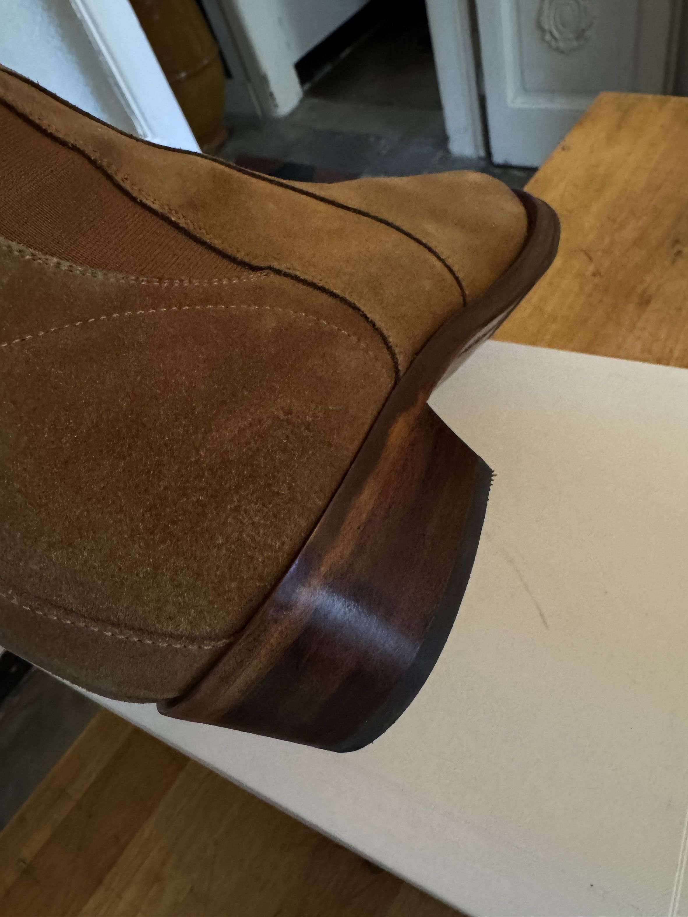Celine FW20 Camargue Western Chelsea Boots SIZE 41 Size US 8 / EU 41 - 7 Thumbnail