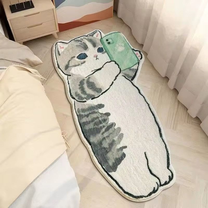 Other Cartoon Rug Cat Carpet Fluffy Bedroom Size ONE SIZE - 1 Thumbnail