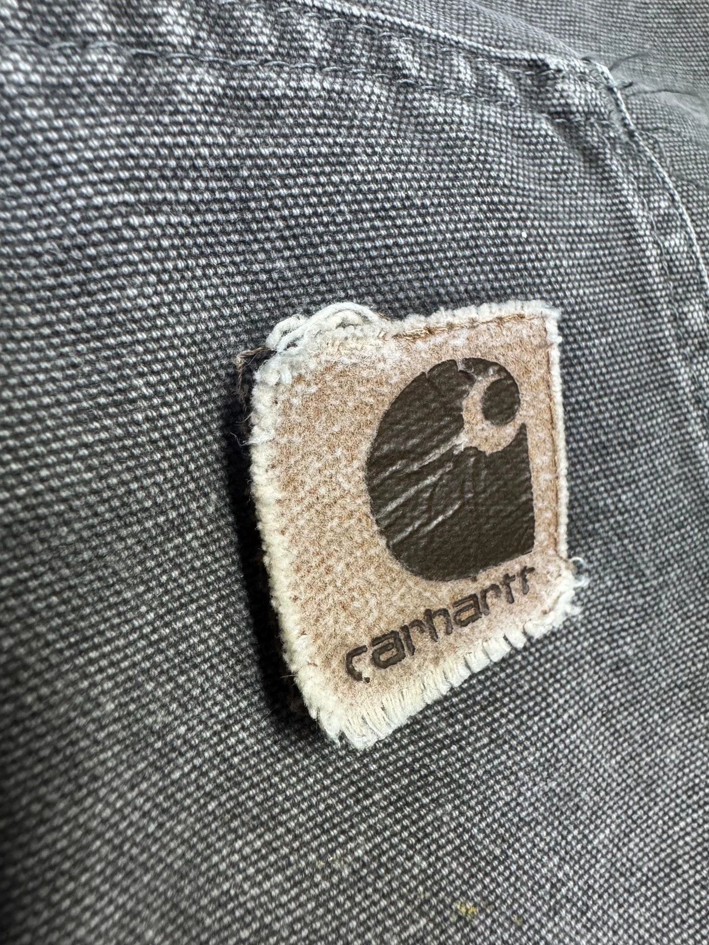 Carhartt Vintage Carhartt J06 Hooded Work Jacket Cement Gray M 2000 Size US M / EU 48-50 / 2 - 7 Thumbnail