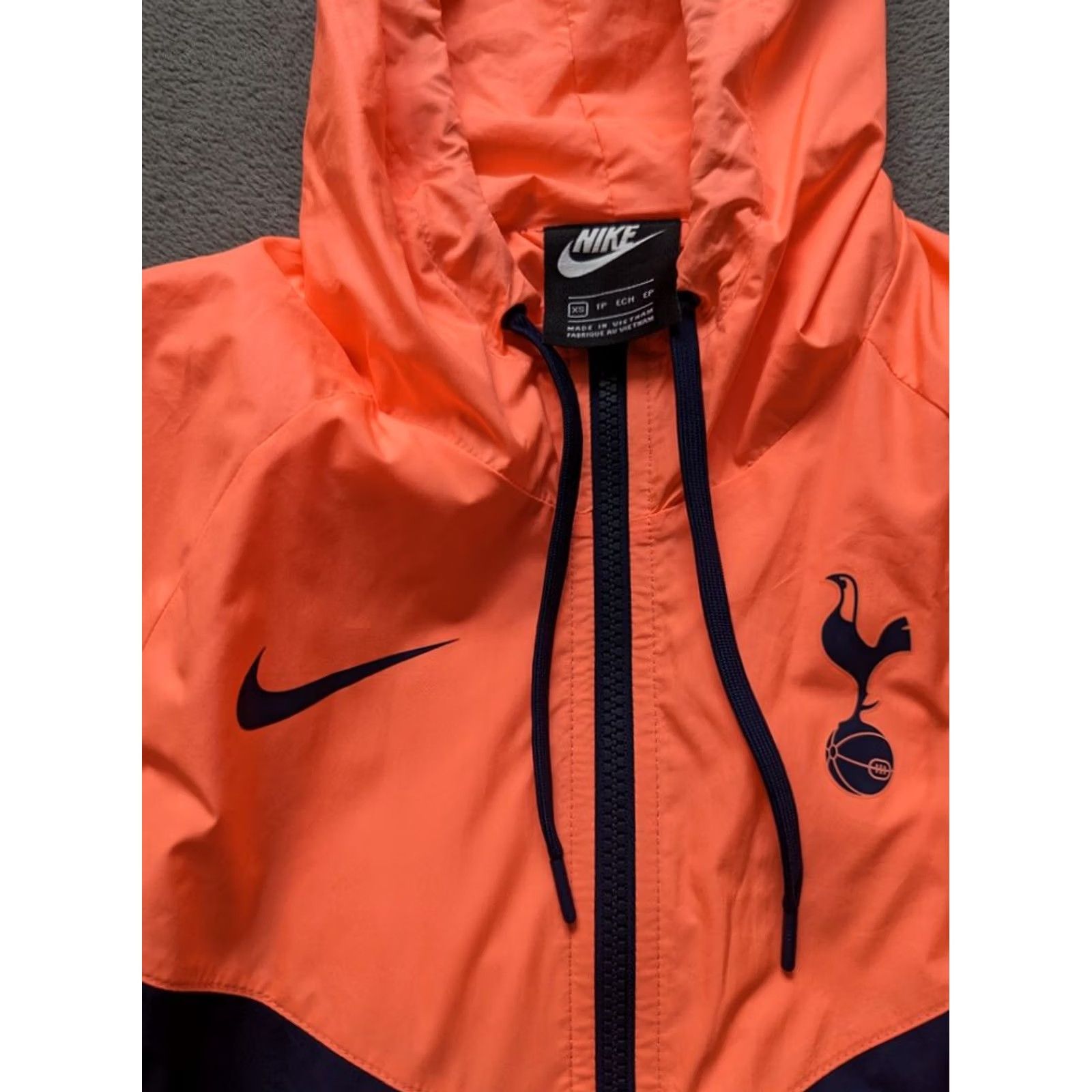 Nike nike Tottenham training hooded jacket size XS blue pink 2020 2021 mens Size XS / US 0-2 / IT 36-38 - 2 Thumbnail