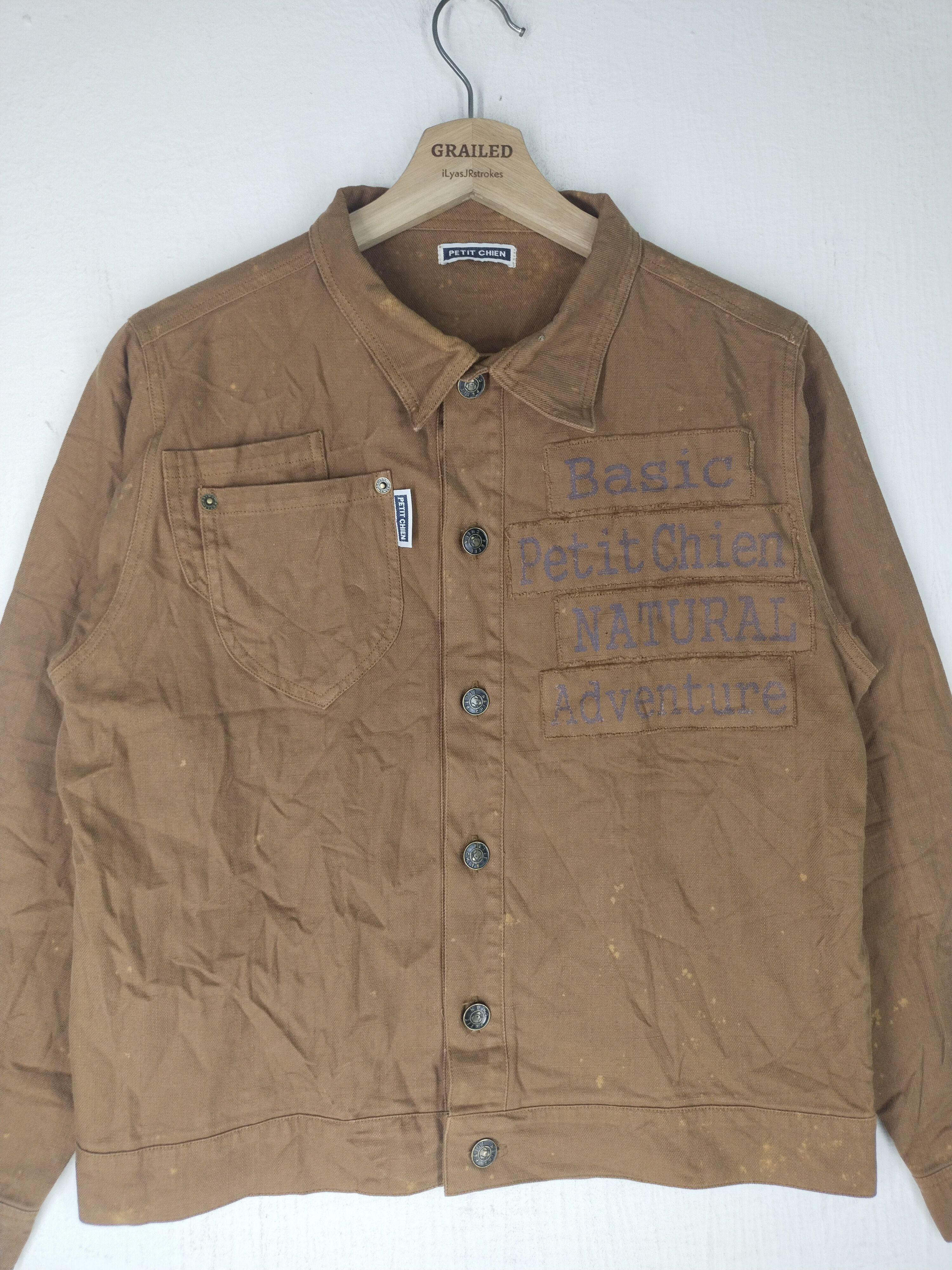 If Six Was Nine × Japanese Brand × Le Grande Bleu (L.G.B.) Vintage Petit Shien Natural Adventure Denim Jacket Size US M / EU 48-50 / 2 - 1 Thumbnail