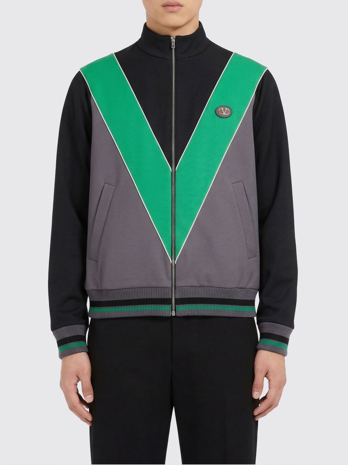 Valentino Valentino Sweatshirt Men Black Size US S / EU 44-46 / 1 - 1 Thumbnail