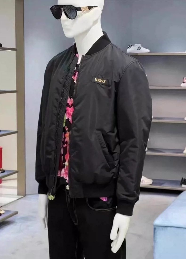 Versace Versace Embroidered Medusa head jacket cotton suit Size US L / EU 52-54 / 3 - 5 Thumbnail