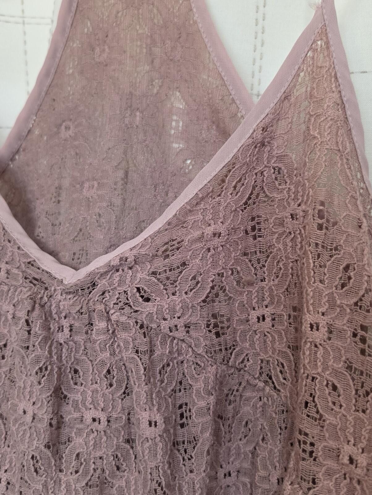 Other Grayson Lace T Back Tank Size XL / US 12-14 / IT 48-50 - 4 Thumbnail