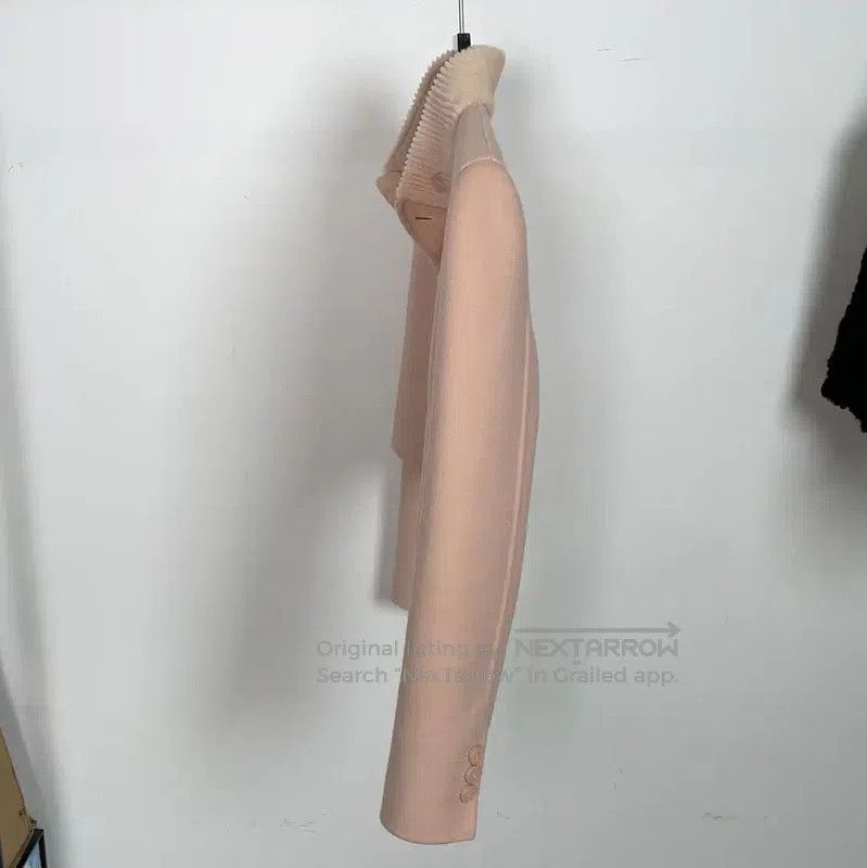 Fendi Fendi Pink Cashmere Women's Jacket . Size M / US 6-8 / IT 42-44 - 3 Thumbnail
