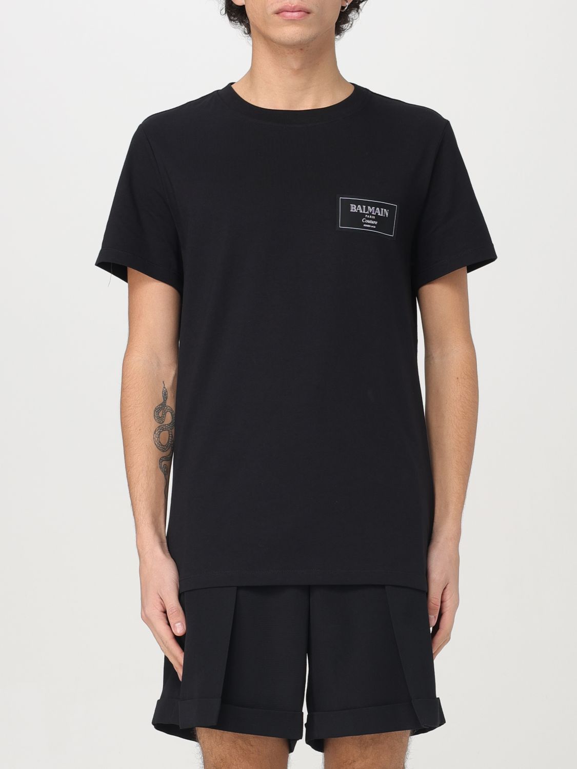 Balmain Balmain T-Shirt Men Black Size US S / EU 44-46 / 1 - 1 Thumbnail