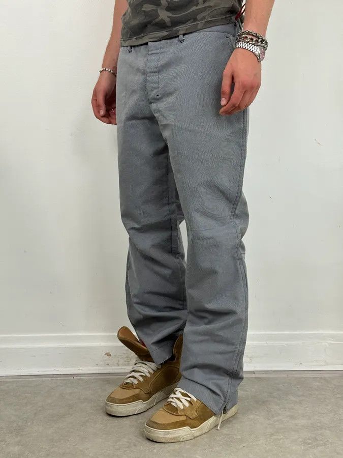 Prada 2000s Prada Light Blue Denim Zip-Leg Pants Size US 34 / EU 50 - 3 Thumbnail