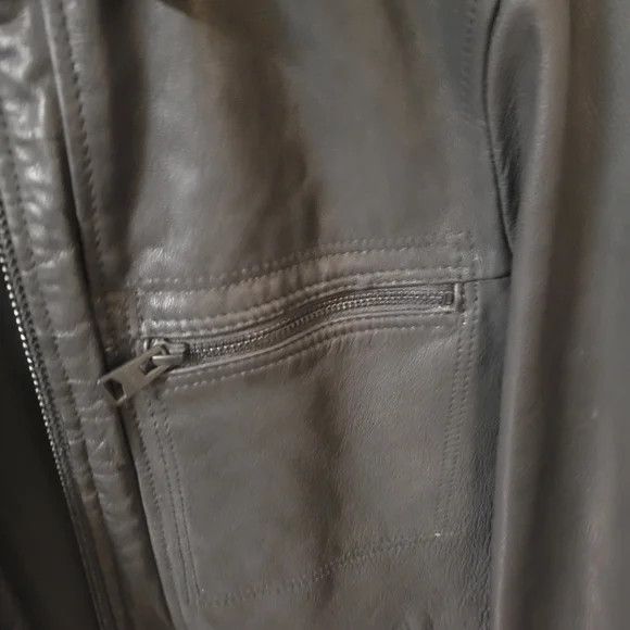 Allsaints All Saints Leather Jacket Size US M / EU 48-50 / 2 - 4 Thumbnail