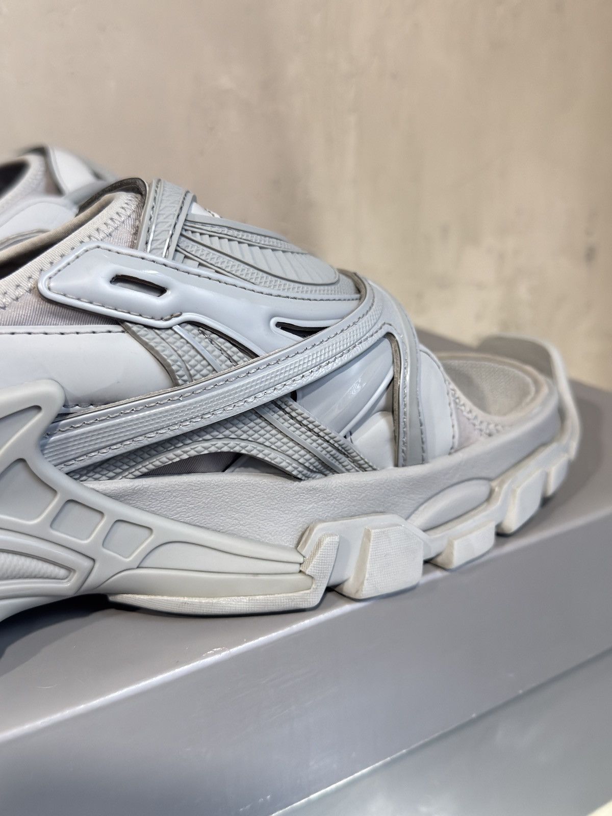 Balenciaga Track Slide Sandal Size US 10 / EU 43 - 7 Thumbnail