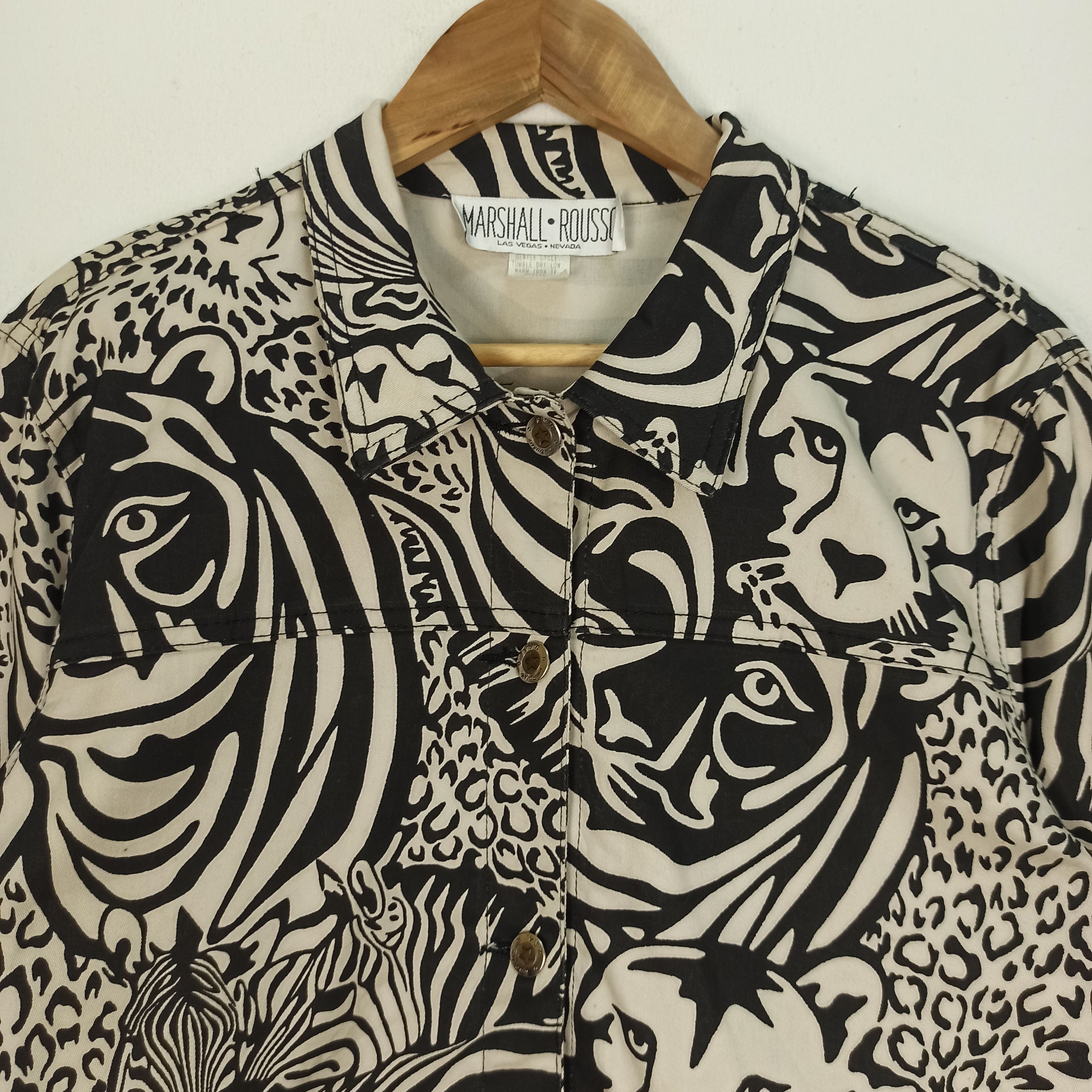 Vintage Vintage Marshall Rousso Jacket Women Medium Sizing Size M / US 6-8 / IT 42-44 - 3 Thumbnail