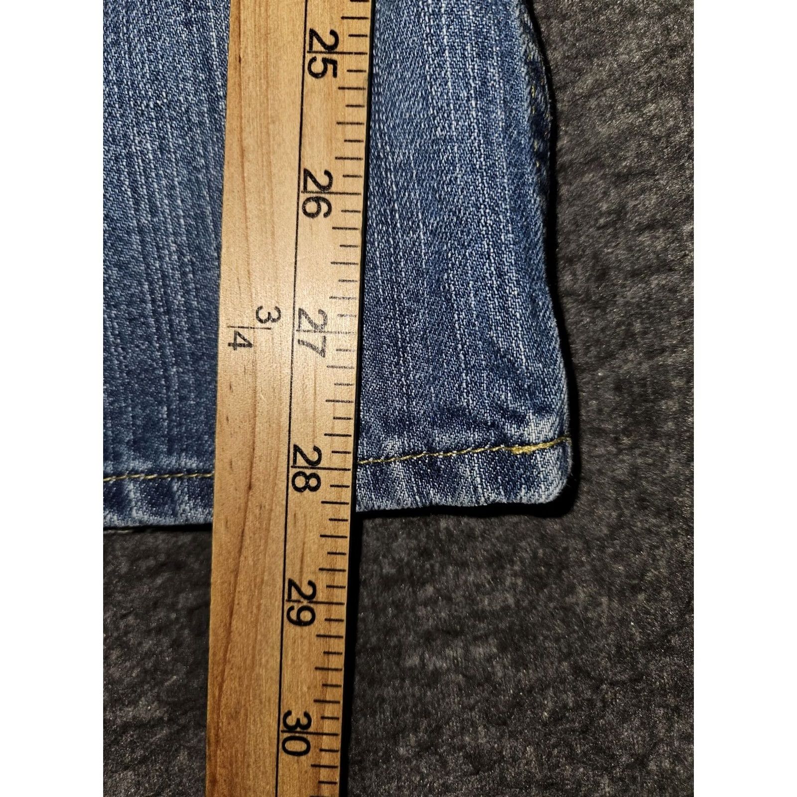 Old Navy VINTAGE Old Navy Jeans Womens 16 Short Wash Mid Rise Bootcut Denim Size 38" / US 16 / IT 52 - 6 Thumbnail