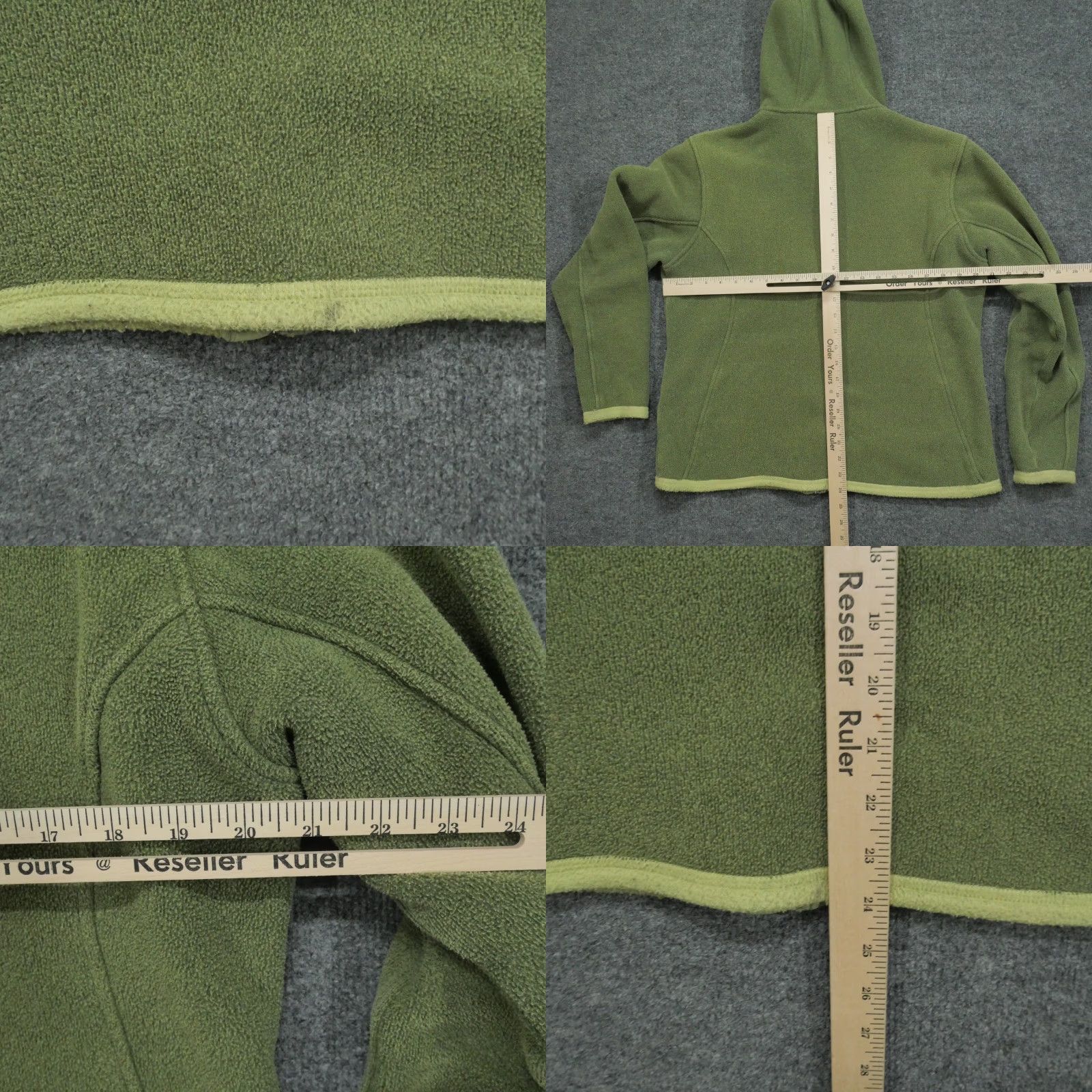 Marmot VINTAGE Marmot Hoodie Womens L Green Full Zip Fleece Outdoors Y2k Shirt Womens L Brown Logo Casual Activewear Mens? Size L / US 10 / IT 46 - 8 Thumbnail