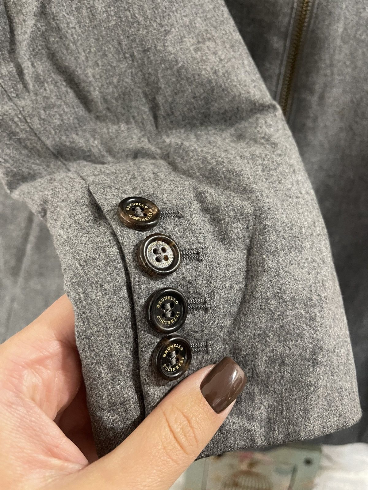 Brunello Cucinelli Jacket Brunello Cucinelli Size S / US 4 / IT 40 - 3 Thumbnail