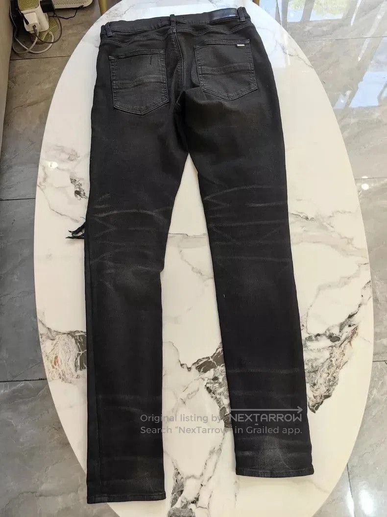Amiri Amiri MX1 Black Patchwork Jeans 34. Size US 34 / EU 50 - 2 Thumbnail