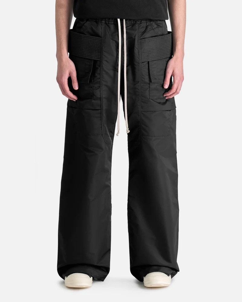 Rick Owens DRKSHDW ss24 lido wide leg Creatch cargo pants Size US 34 / EU 50 - 2 Thumbnail