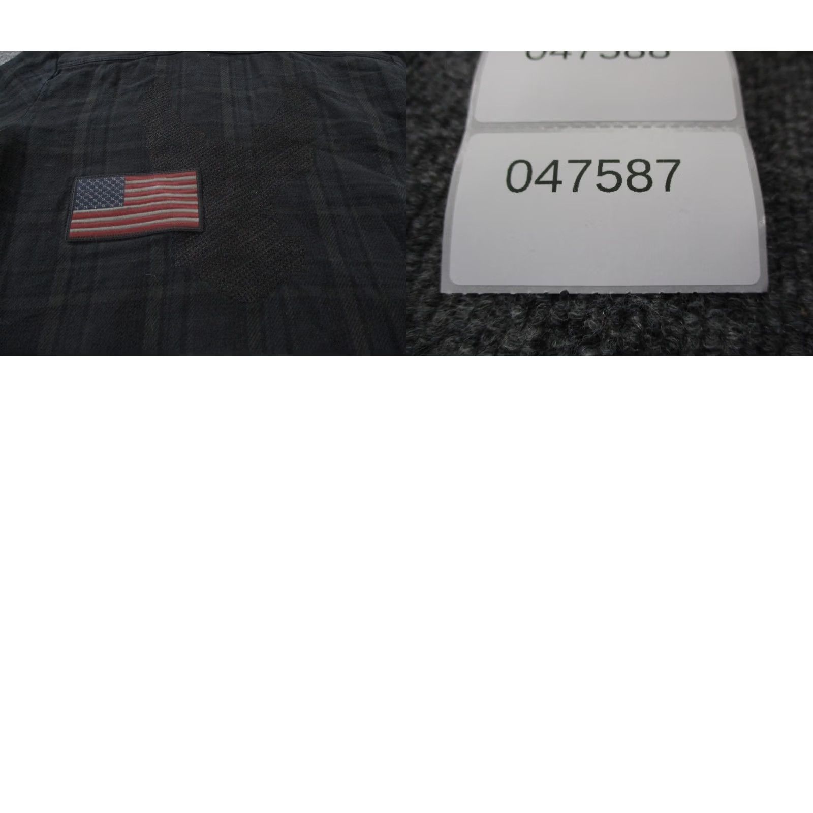 Harley Davidson Harley-Davidson Shirt Men S Black Plaid Flannel Motorcycle Biker Casual USA Flag Size US S / EU 44-46 / 1 - 9 Thumbnail